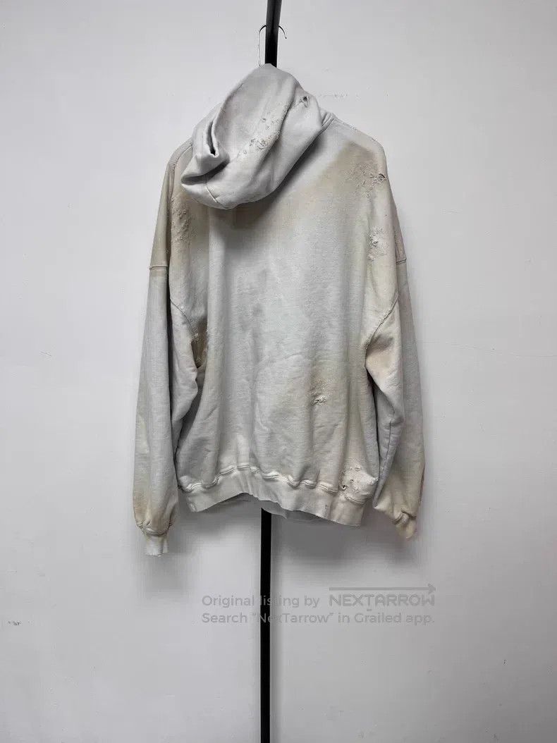 Balenciaga Balenciaga Letter Printed Hooded Long Sleeve Sweatshirt Size US L / EU 52-54 / 3 - 2 Thumbnail