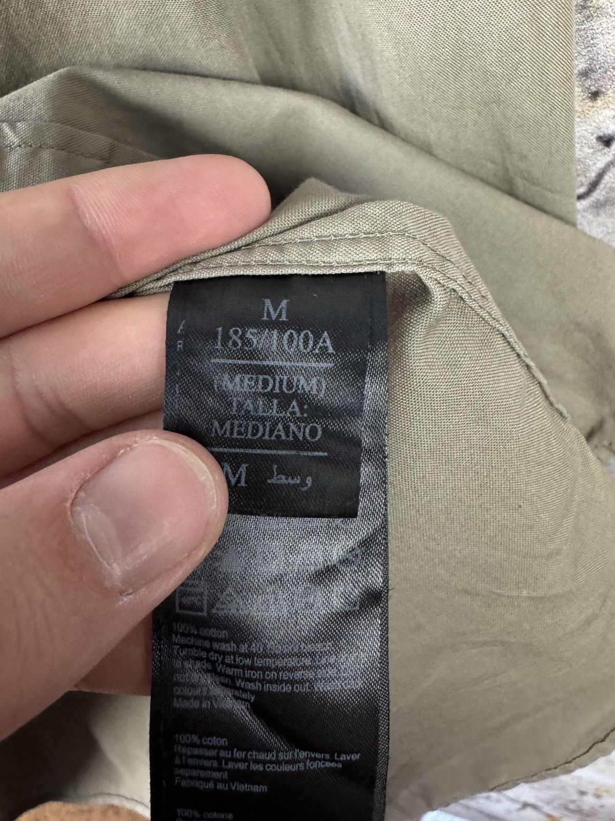 Allsaints Men’s Allsaints Remondo LS Shirt Button Up Size Medium Size US M / EU 48-50 / 2 - 7 Thumbnail