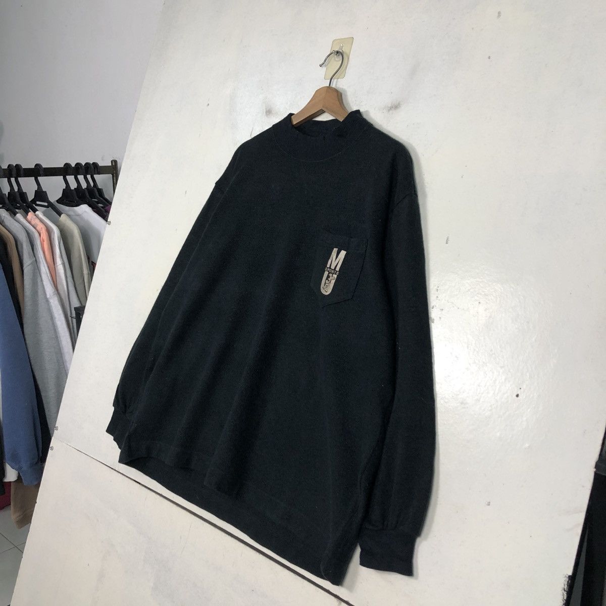 Issey Miyake 📌Vintage Sweatshirt Turtle Neck MU Sports Made in Japan Size US M / EU 48-50 / 2 - 4 Thumbnail