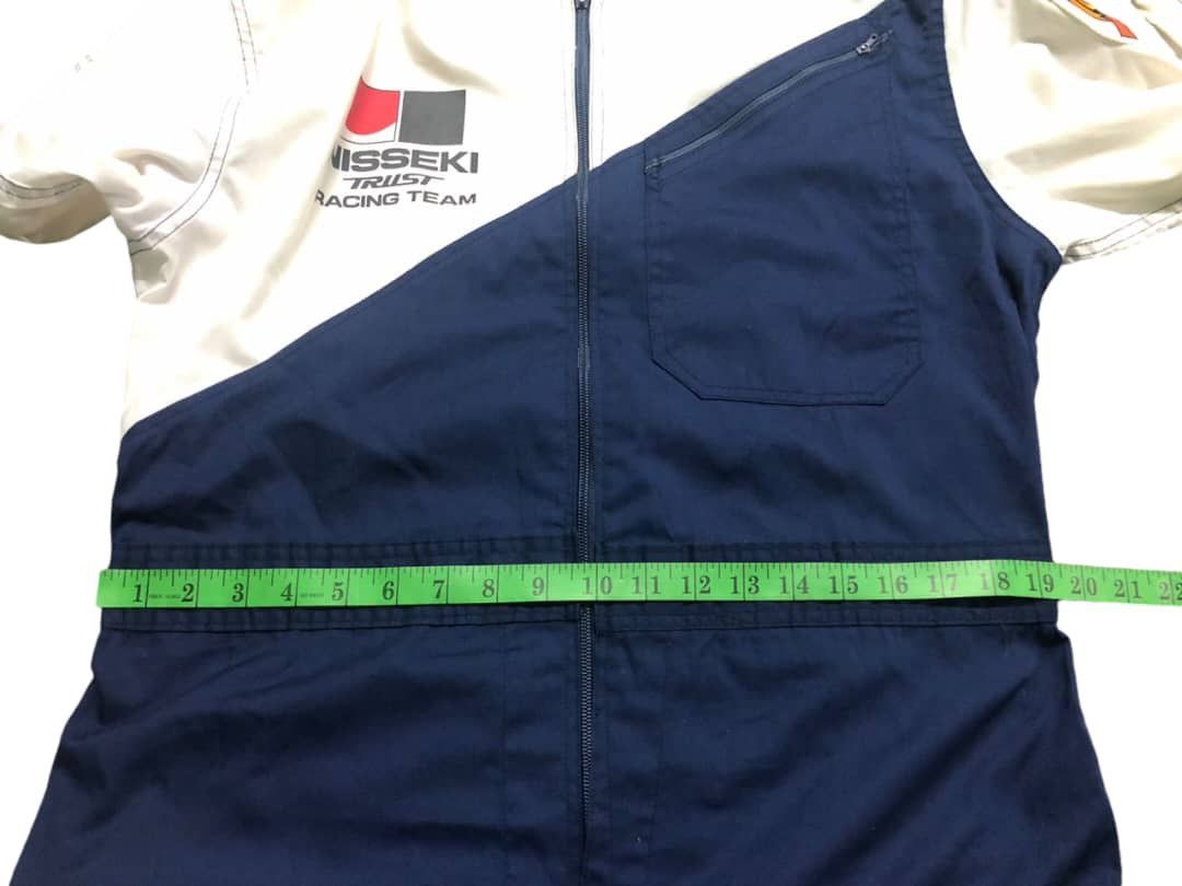 Sports Specialties × Vintage Vintage Nisekki Trust Racing Team Caverall Size US 39 - 22 Thumbnail