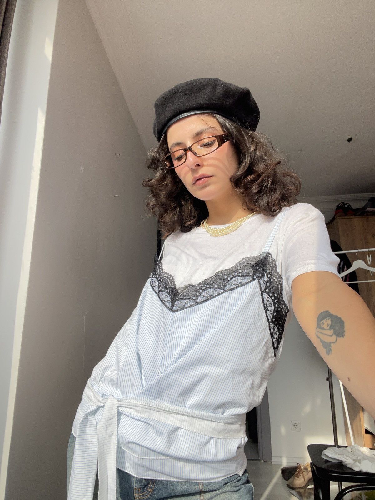 Vintage Italian Maia Hemera blouse Size M / US 6-8 / IT 42-44 - 16 Thumbnail
