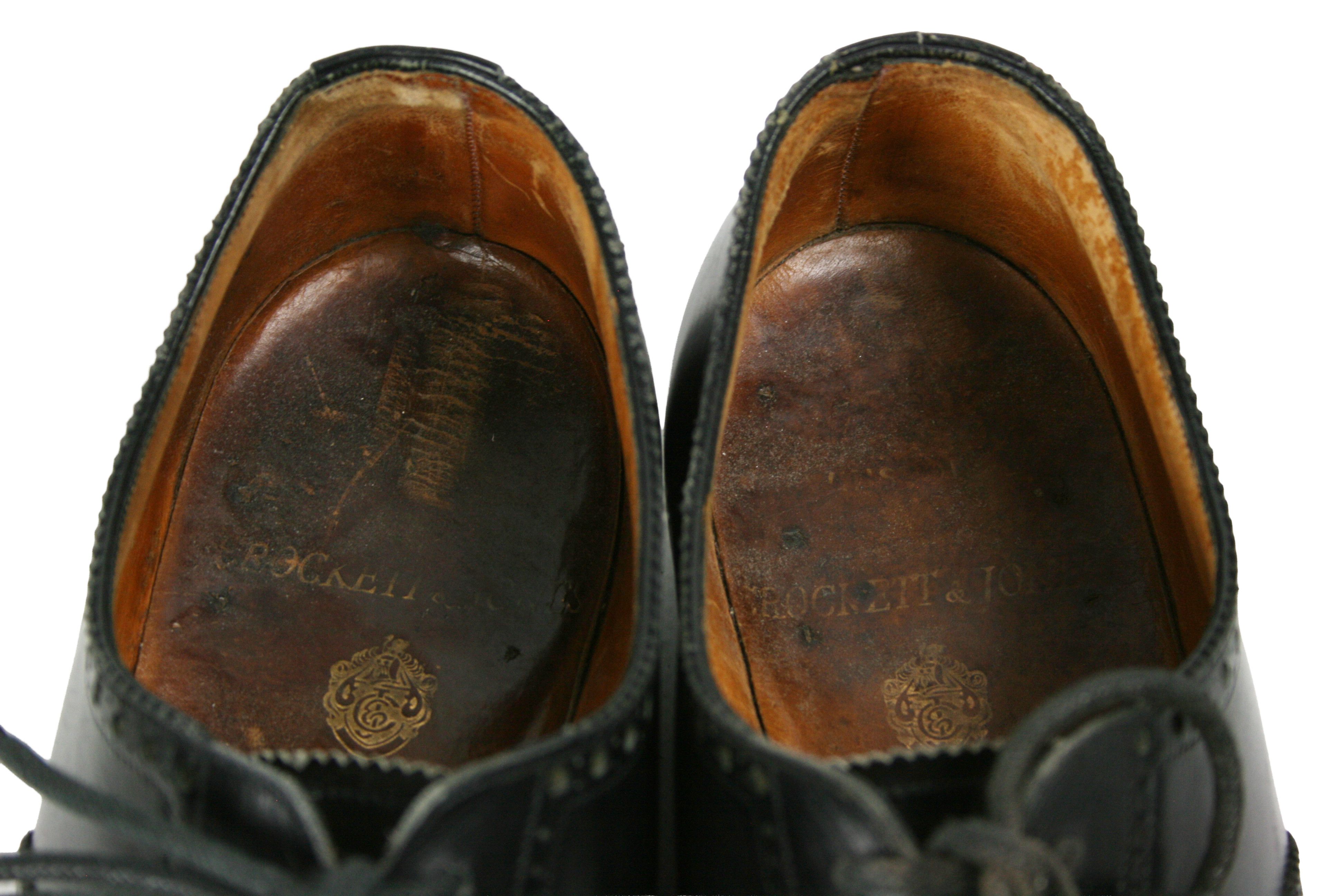 Crockett & Jones 00S Healt Brand Leather Brogue Vintage Size US 8.5 / EU 41-42 - 13 Thumbnail