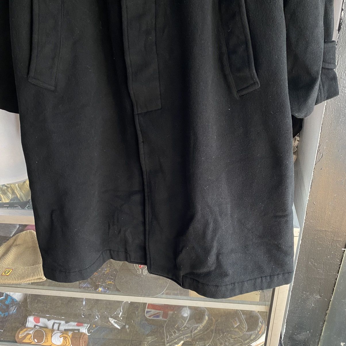 Moschino VINTAGE RARE‼️Moschino Uomo Black Wool Coat Japan Size L Size US L / EU 52-54 / 3 - 6 Thumbnail