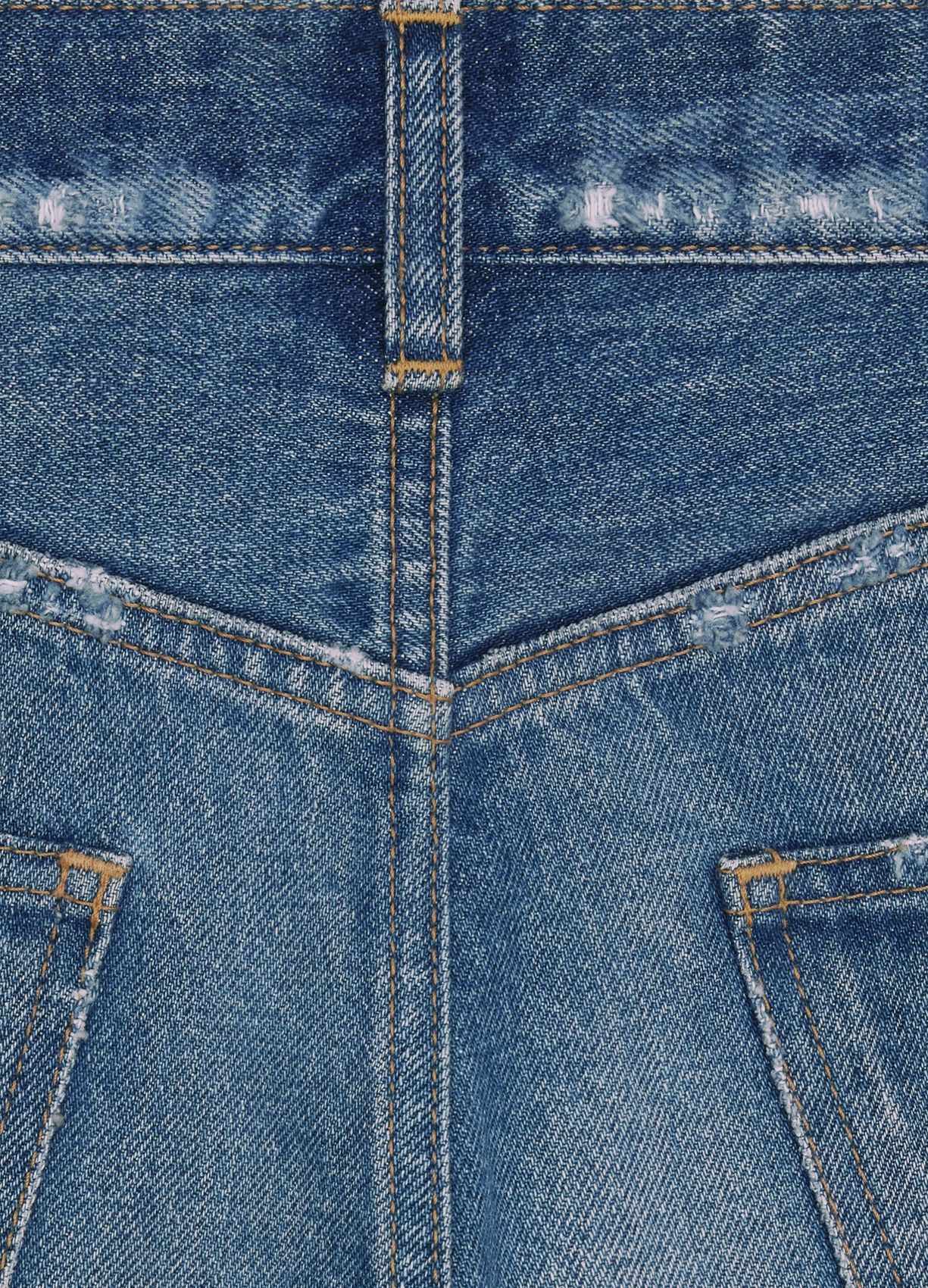 Celine o1bcso1str0824 Kurt Denim Short in Blue Size US 28 / EU 44 - 4 Thumbnail