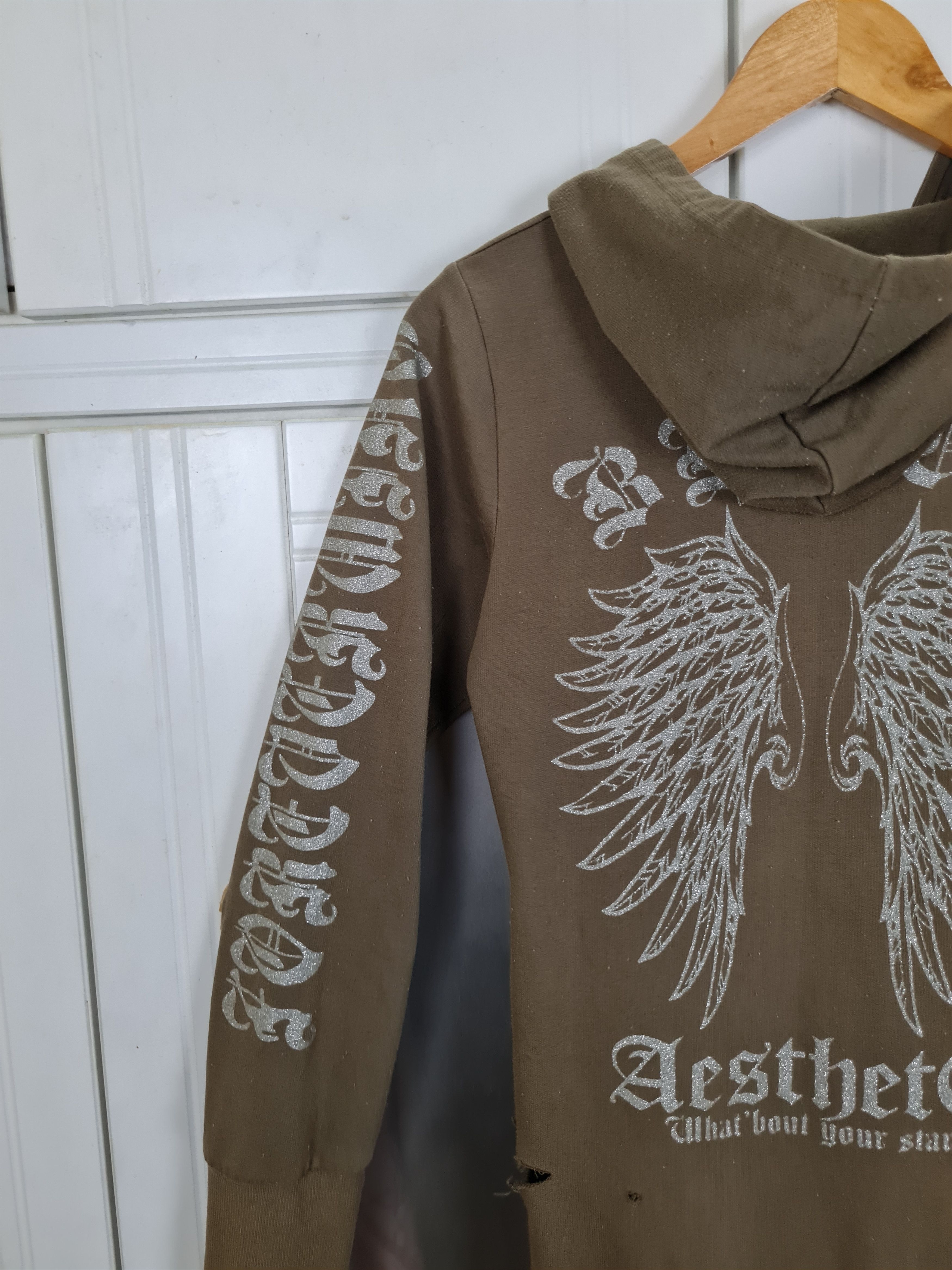 Japanese Brand × Vintage Vintage Hoodie Flared Winds Size M / US 6-8 / IT 42-44 - 4 Thumbnail