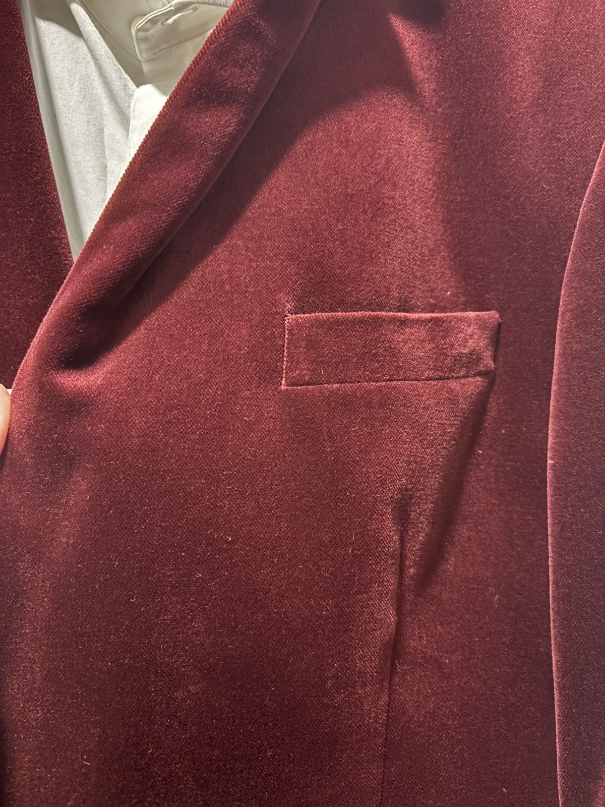 Marks & Spencer Marks & Spencer Autograph 100% Cotton Blazer Dinner Jacket Size 44R - 2 Thumbnail