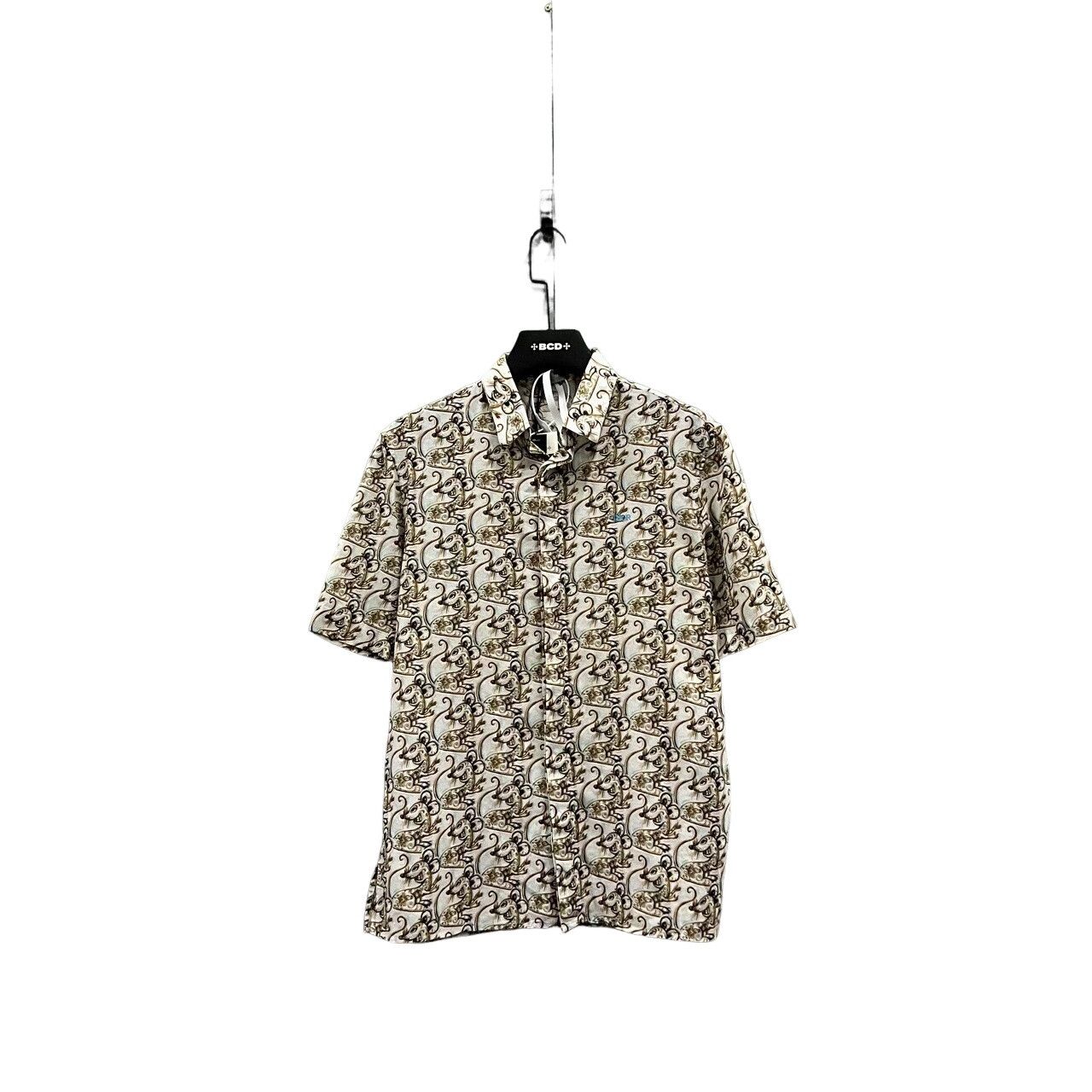 Dior Dior x Kenny Scharf Printed Short Sleeve Shirt Size S Size US S / EU 44-46 / 1 - 1 Thumbnail