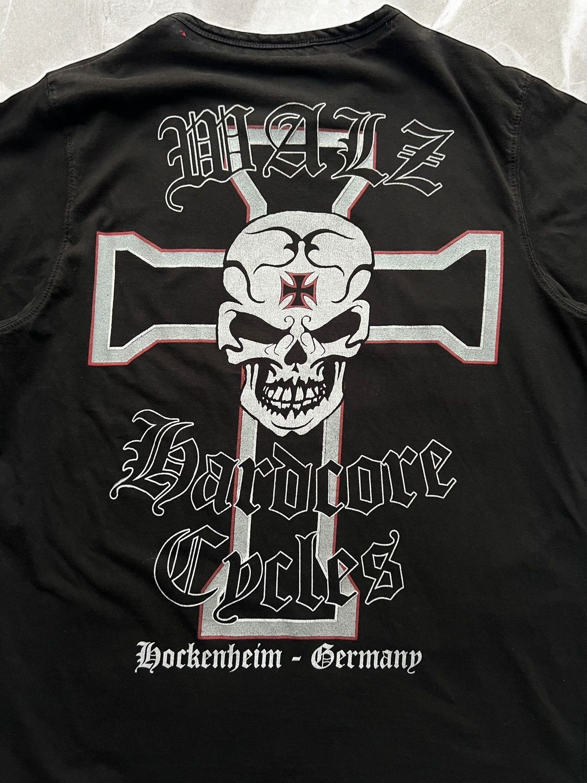 Band Tees × Vintage HARDCORE FOR LIFE! Walz VINTAGE Rave T shirt skull tee y2k Size US M / EU 48-50 / 2 - 4 Thumbnail