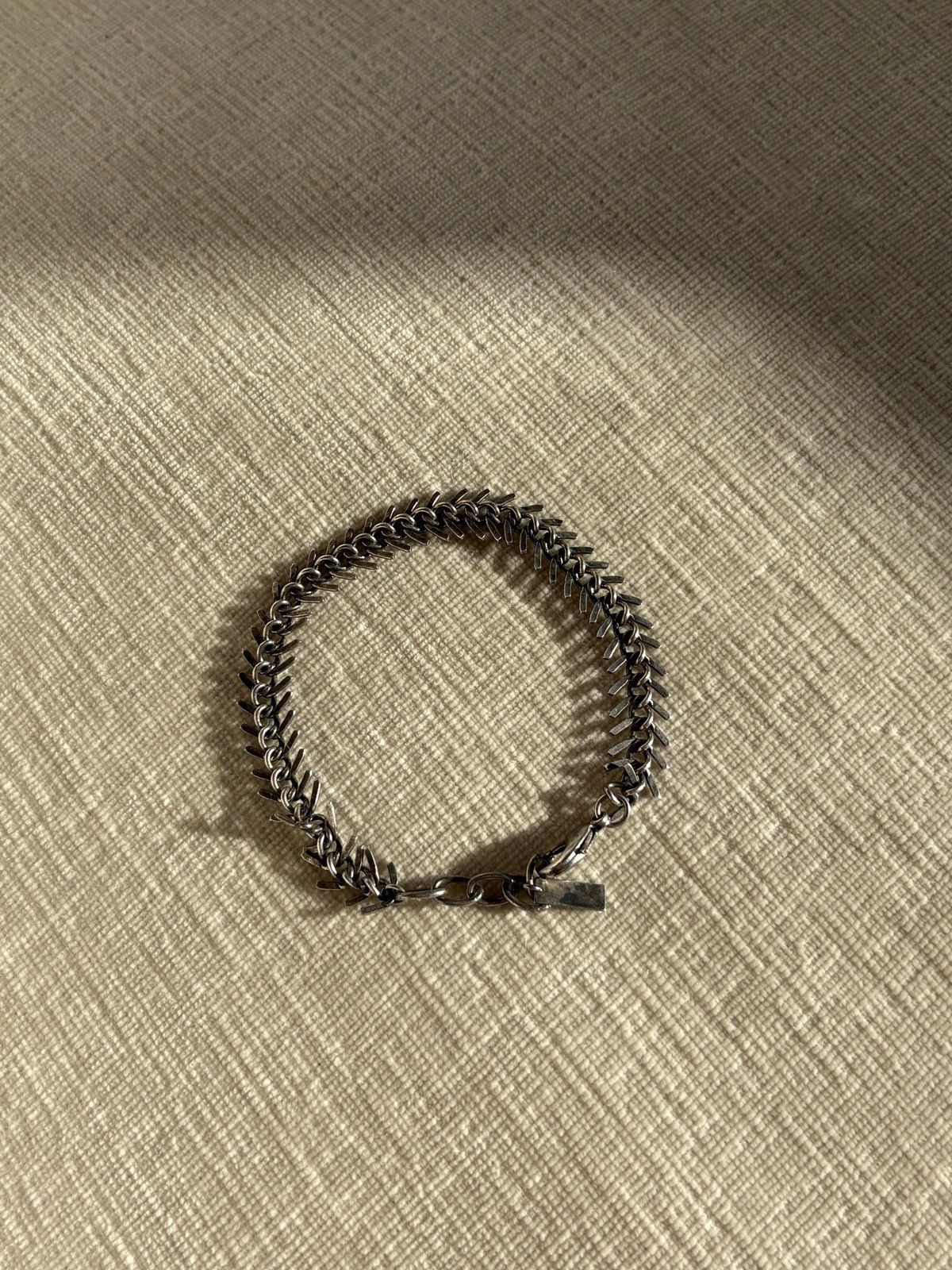 Saint Laurent Paris Saint Laurent Fishbone Bracelet Size ONE SIZE - 2 Thumbnail