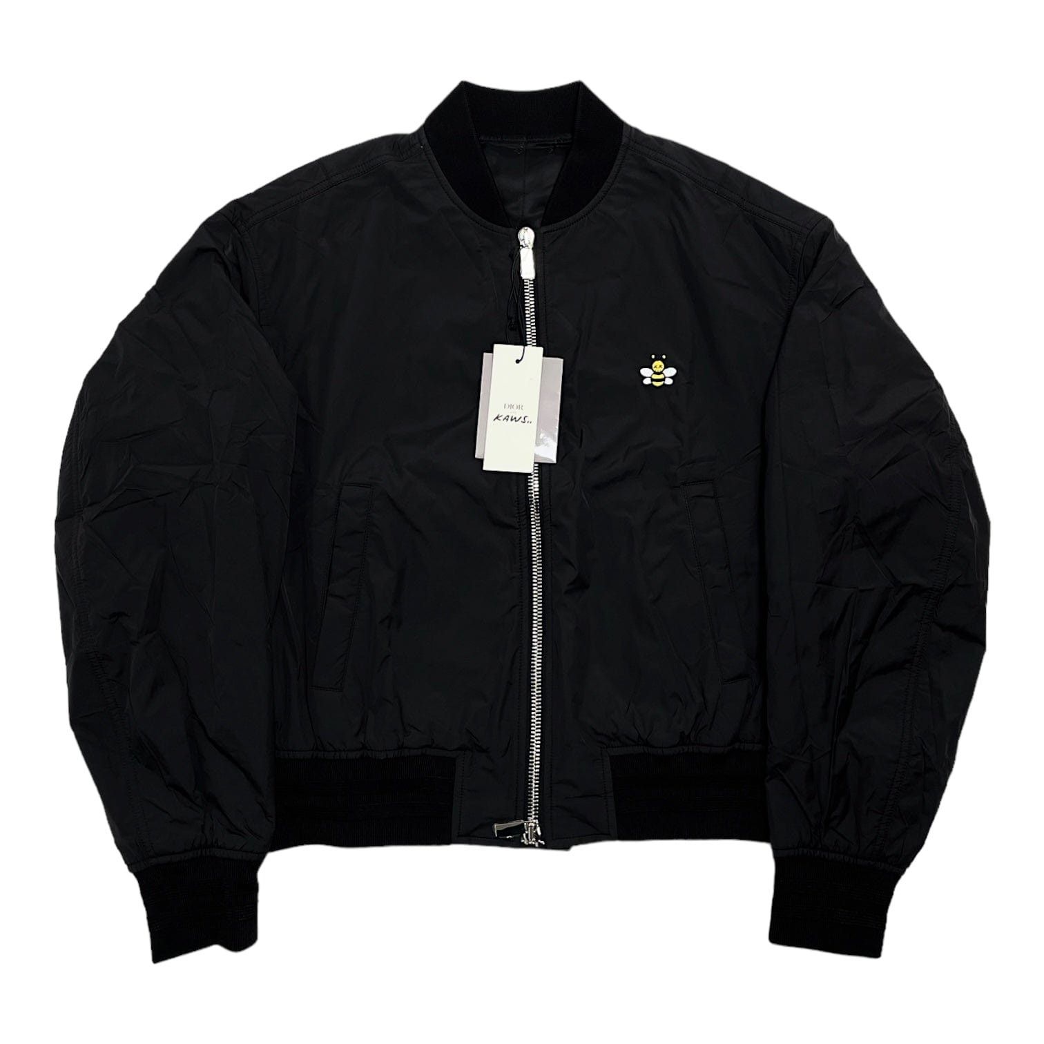 Dior Dior x Kaws Nylon Bomber Jacket Black Size US M / EU 48-50 / 2 - 1 Thumbnail