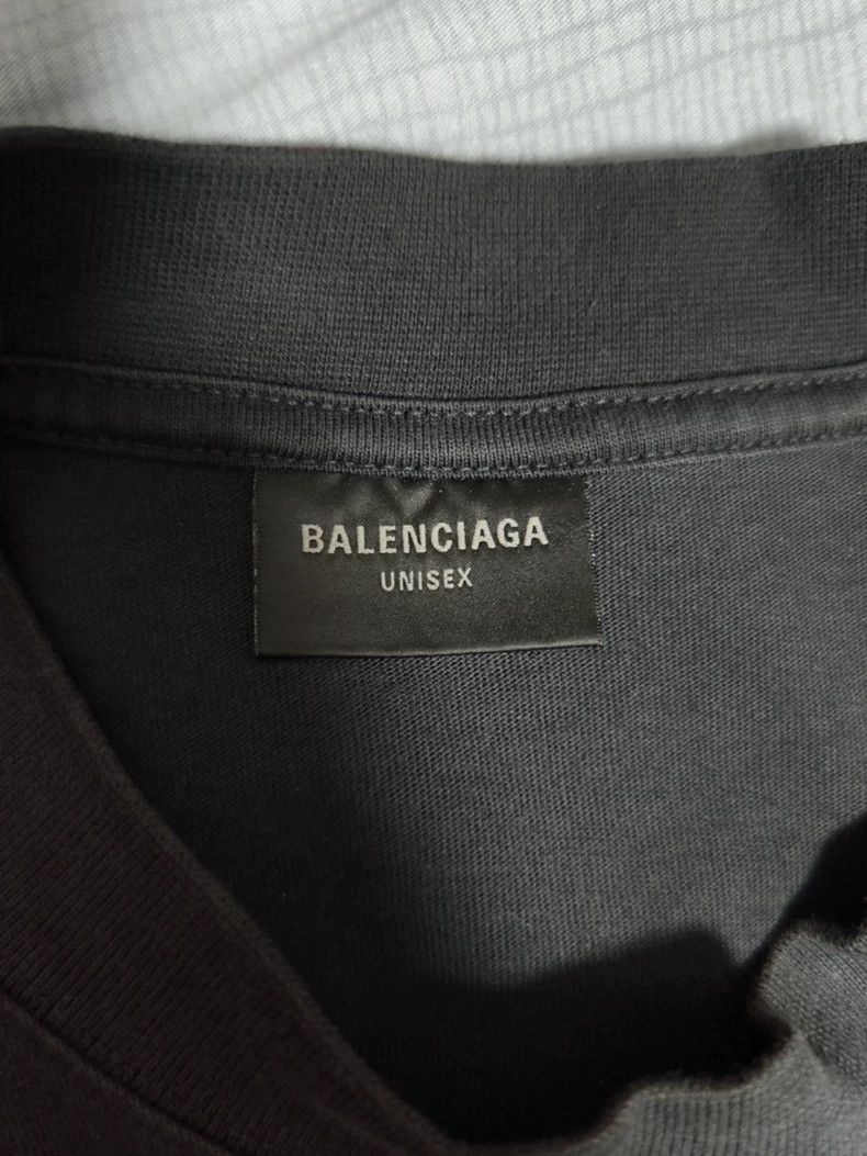 Balenciaga Balenciaga Black short-sleeved T-shirt Size US S / EU 44-46 / 1 - 3 Thumbnail