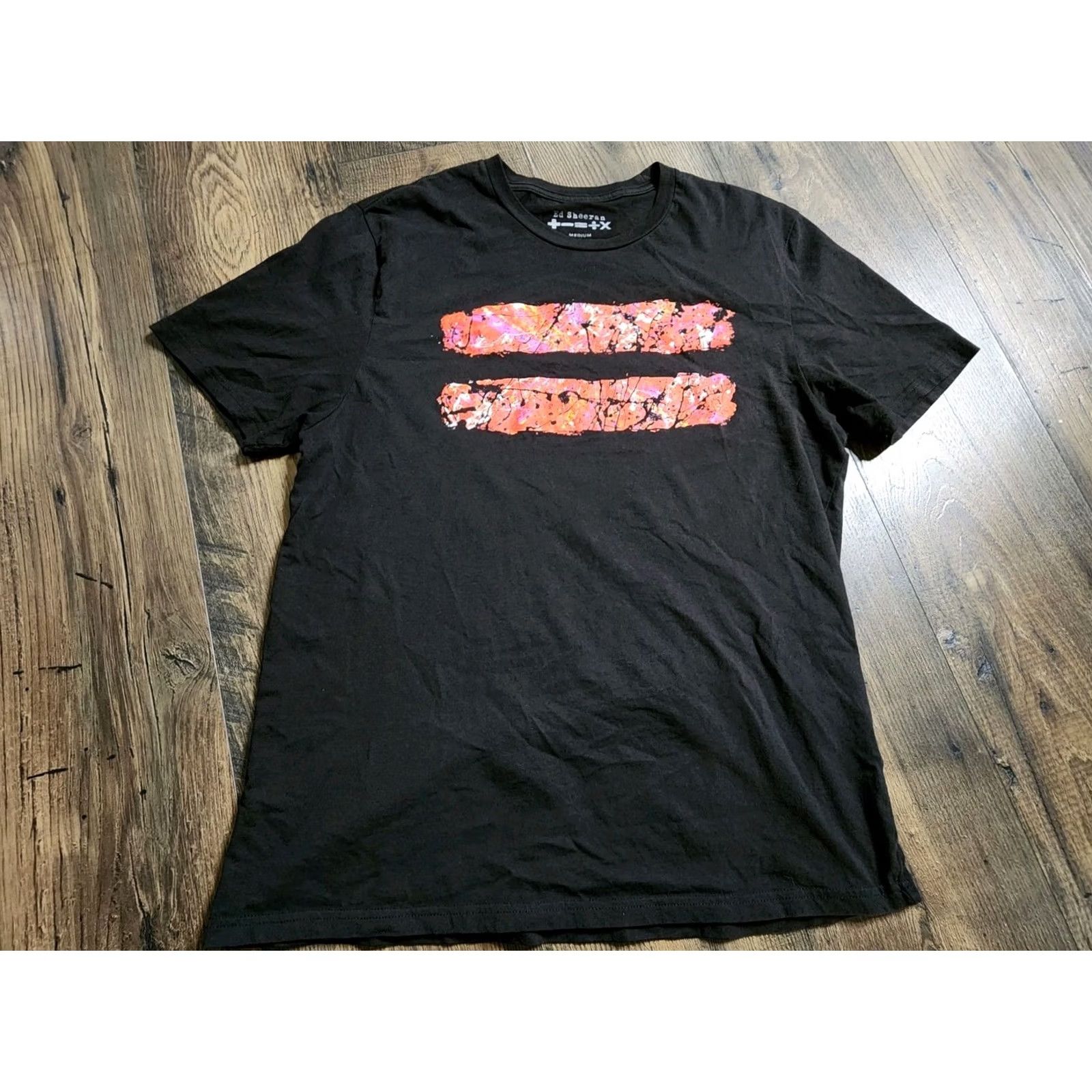 Doublet Mens M Ed Sheeran Mathematics Tour Dates T Shirt Double Sided Size US M / EU 48-50 / 2 - 6 Thumbnail