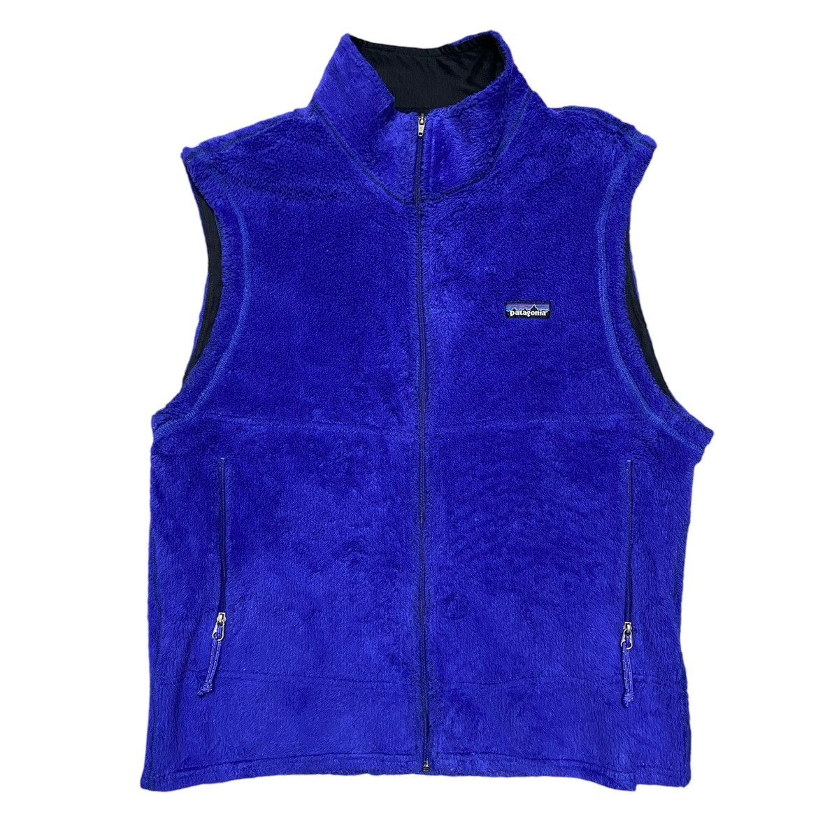 Patagonia × Vintage Vintage 90s Patagonia Fleece Vest Size US L / EU 52-54 / 3 - 1 Thumbnail