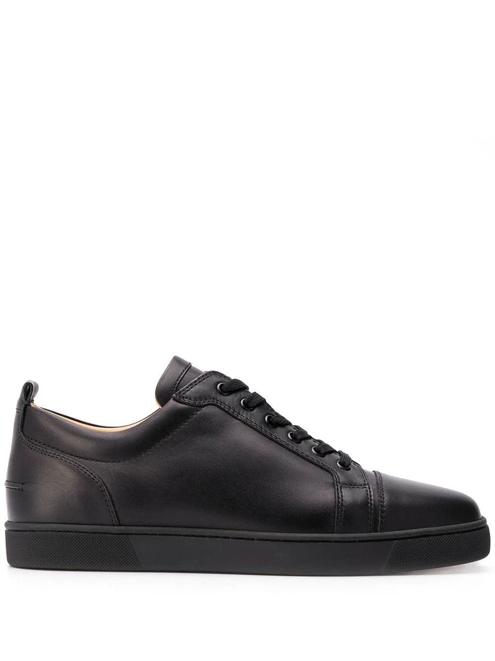Christian Louboutin o1bcso1str1024 Adolon Junior Flat in Black Size US 8 / EU 41 - 1 Thumbnail