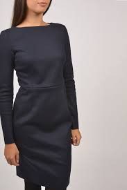 Harris Wharf London Harris Wharf London Knitted Green Wool Sheath Dress Size S / US 4 / IT 40 - 8 Thumbnail