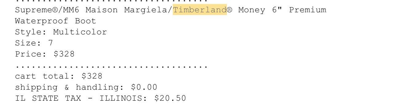 Maison Margiela × Supreme Supreme MM6 Maison Margiela $100 Bills Timberland Boot Size US 7 / EU 40 - 5 Thumbnail