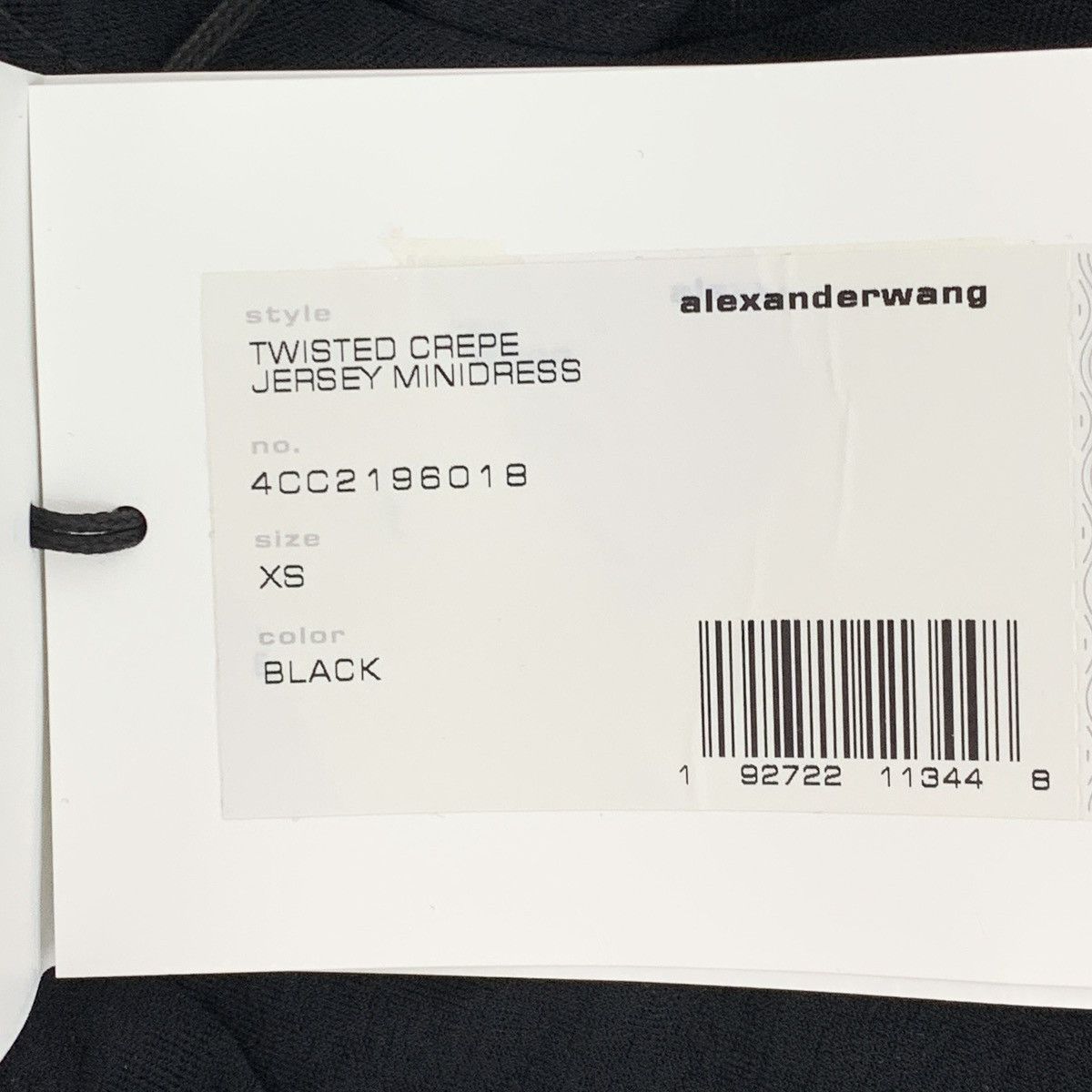 Alexander Wang Alexander Wang Black Ruched Crew Neck Sleeveless Dress K26WX Size XS / US 0-2 / IT 36-38 - 7 Thumbnail