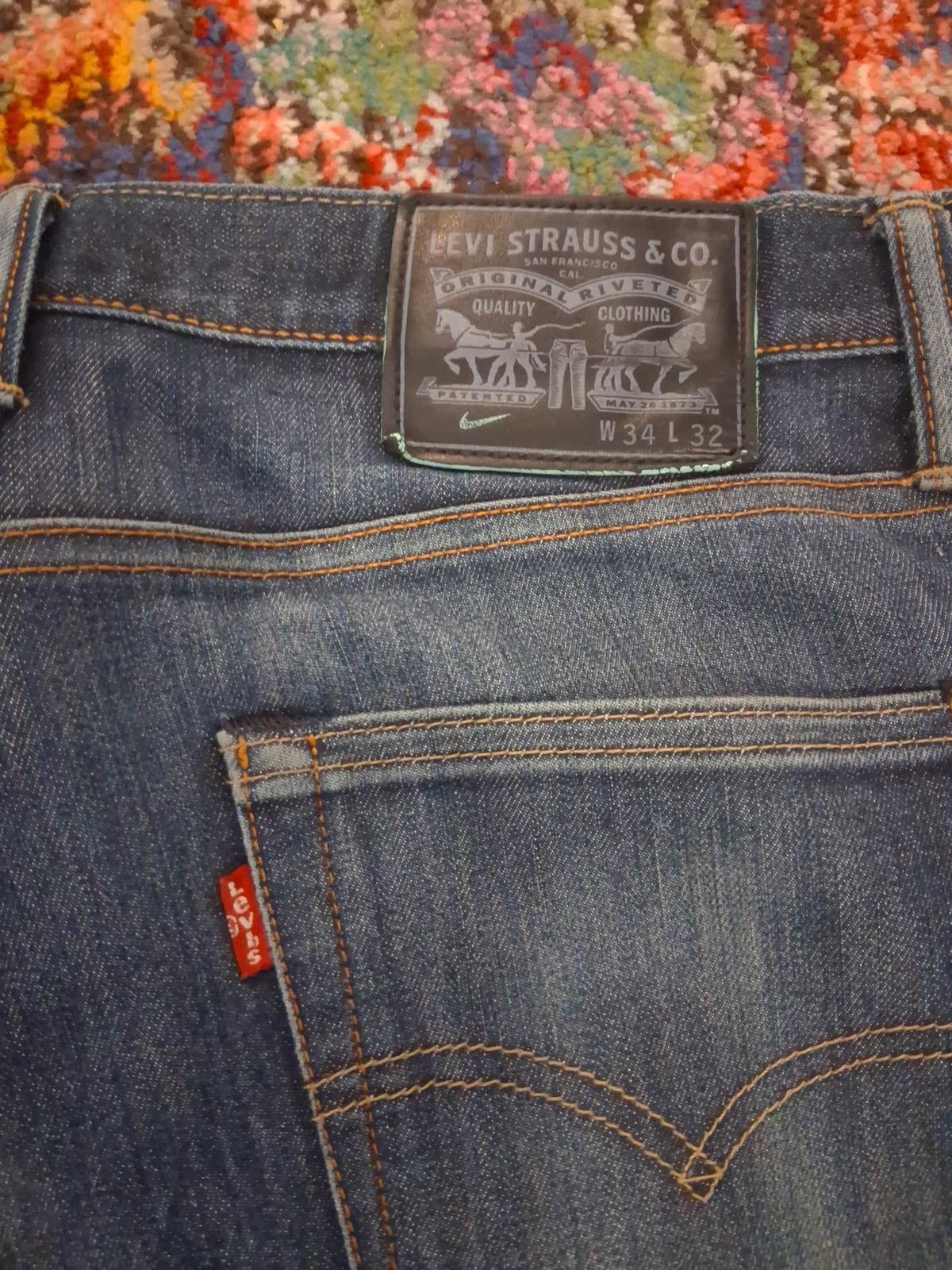 Nike Nike SB X LEVIS 511 SZ 34X32 Size US 34 / EU 50 - 3 Thumbnail