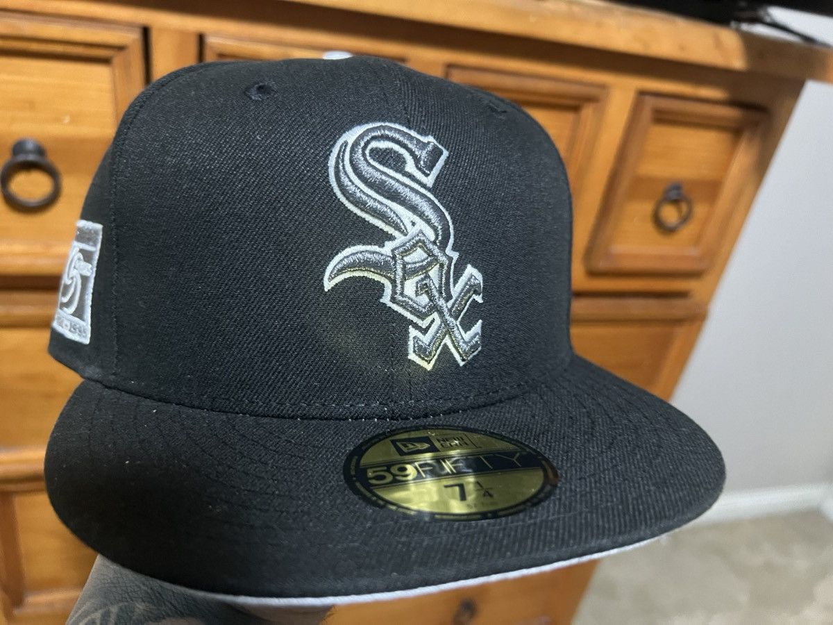 New Era White Sox fitted 7 1/4 exclusive Size ONE SIZE - 6 Thumbnail