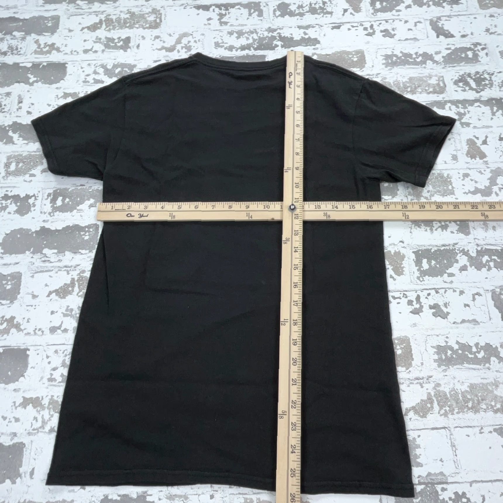 Vintage AC DC Shirt Men Small Black Tee Highway To Hell Tour Concert AOP US Flag Retro Shirt Size US S / EU 44-46 / 1 - 5 Thumbnail