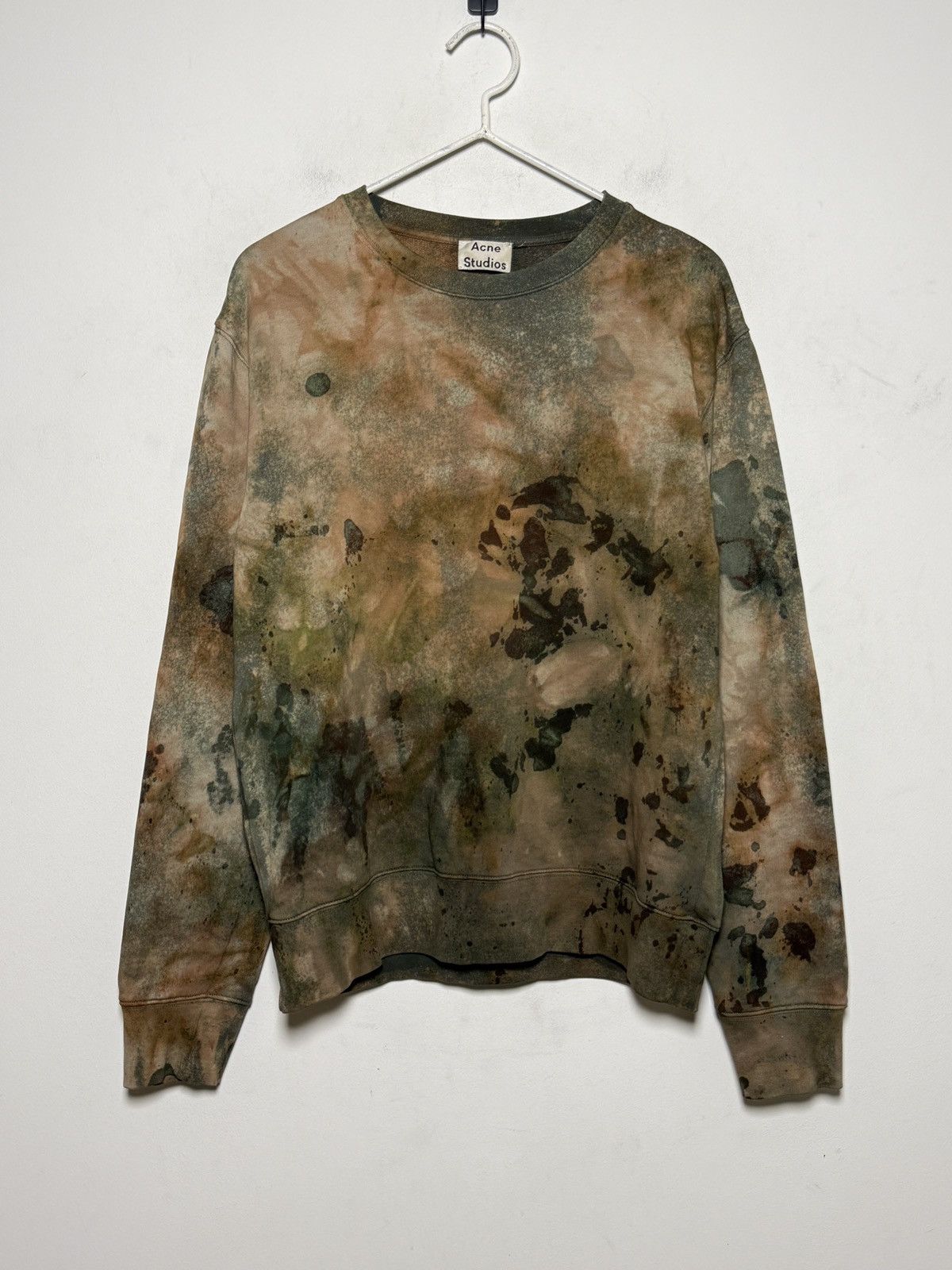 Acne Studios Acne Studios crewneck sweatshirt tie dye erd raf Size US M / EU 48-50 / 2 - 10 Thumbnail