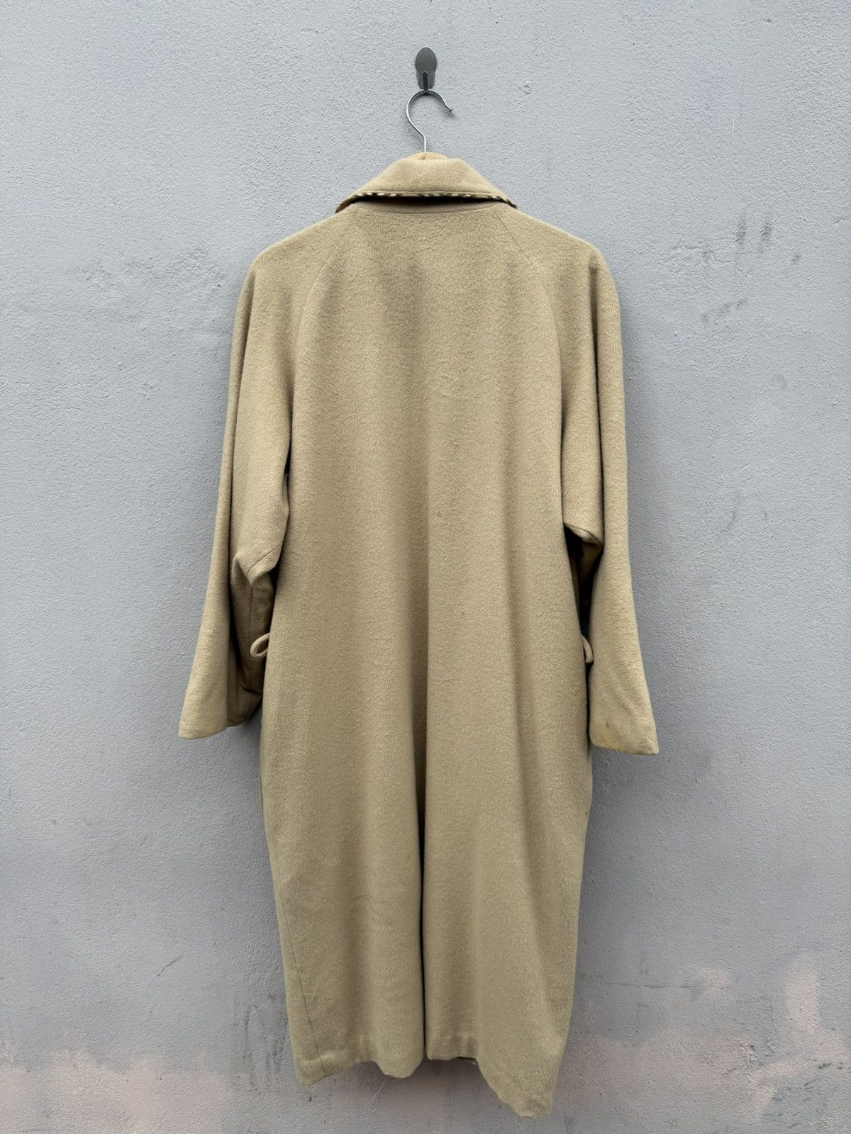 Burberry BURBERRY LONDON Iconic Beige Checkered Robe / Luxury Size 40 - 12 Thumbnail