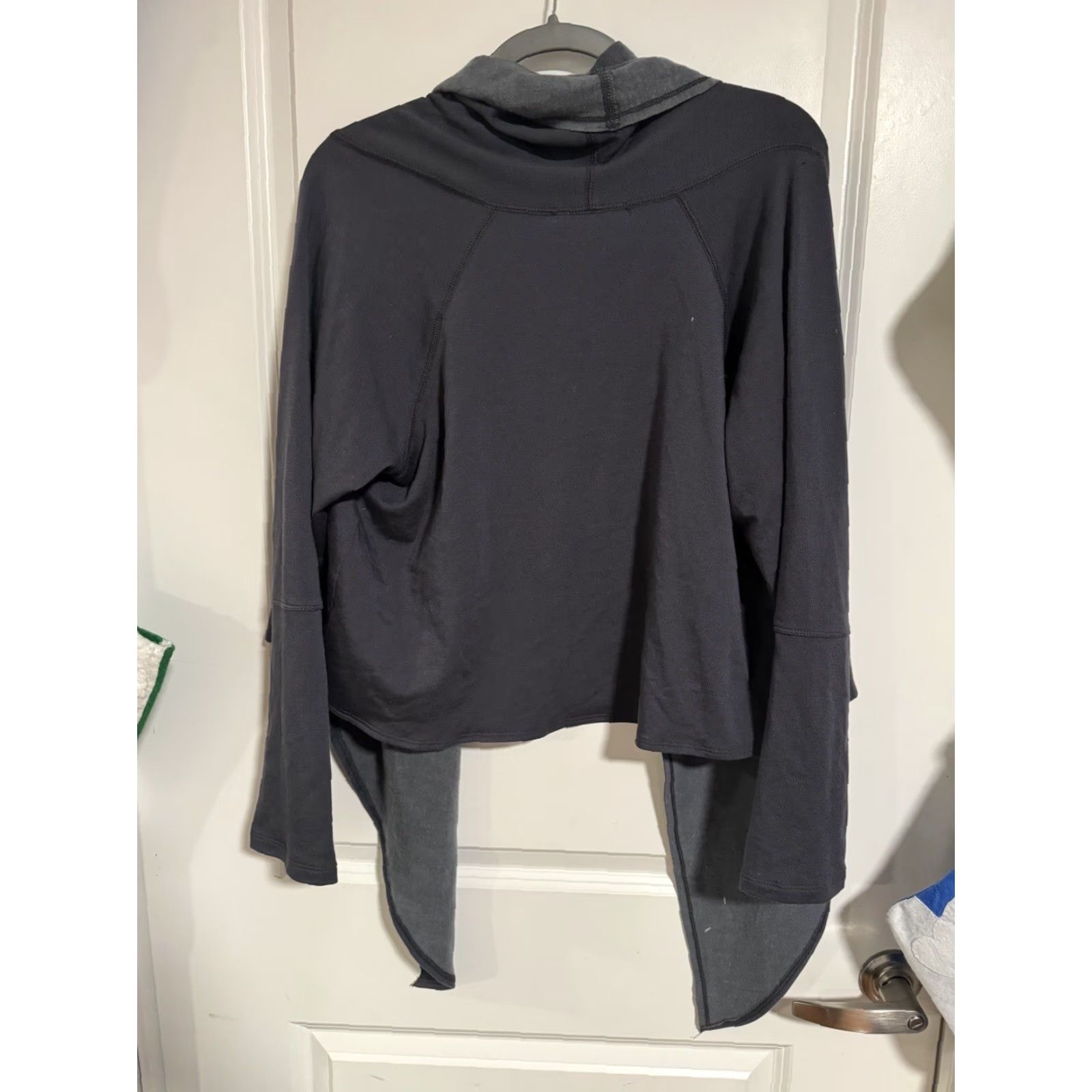 Johnny Was Johnny Was Calme Brushed French Terry Cardigan Charcoal Grey Gray Sz Large New with Tags Size L / US 10 / IT 46 - 6 Thumbnail