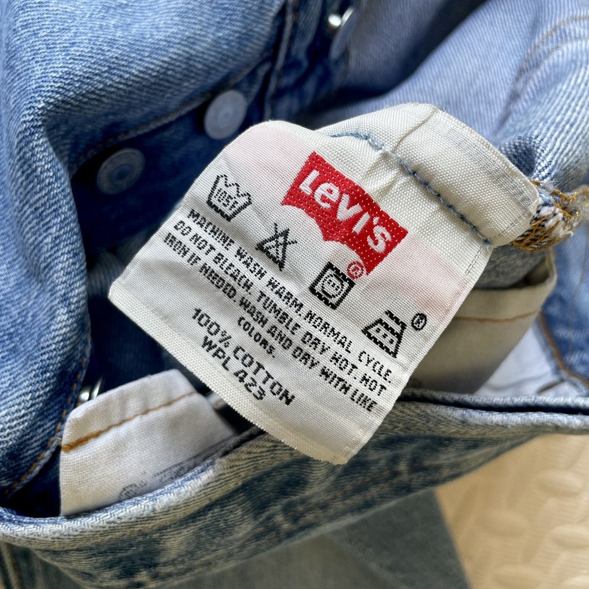 Levi's Vintage Levi’s 501-0194 USA 90s Jeans – W31 L30 Size US 31 - 9 Thumbnail