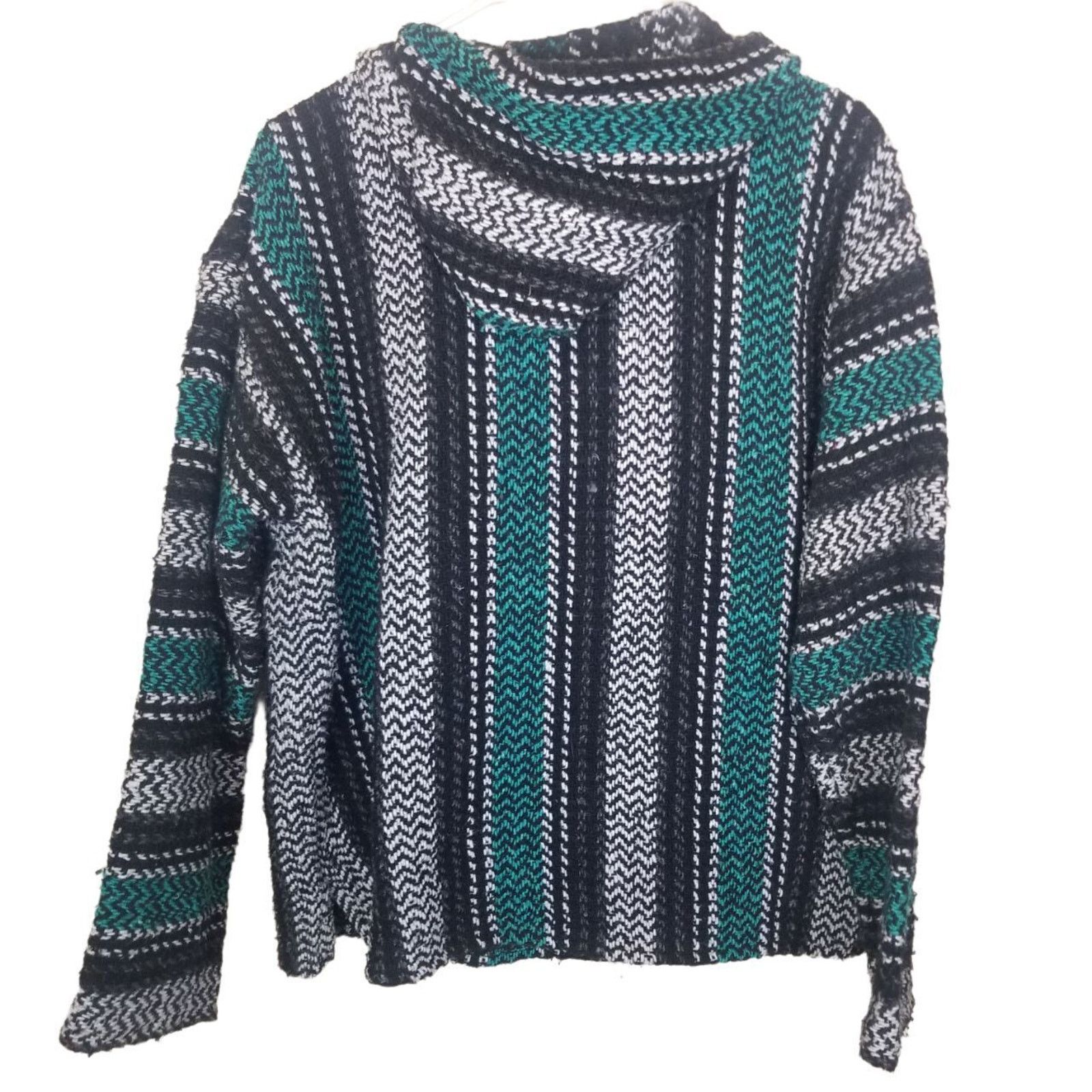Baja Joe Baja Joe Mens Mexican Hoodie Drug Rug Hippie Beach Blanket Size US S / EU 44-46 / 1 - 8 Thumbnail