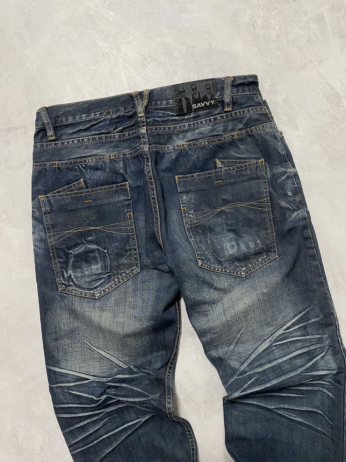 Hysteric Glamour Vintage 90s Jeans Pants SAVVY Revival Breaker Rock N Roll Size US 31 - 8 Thumbnail