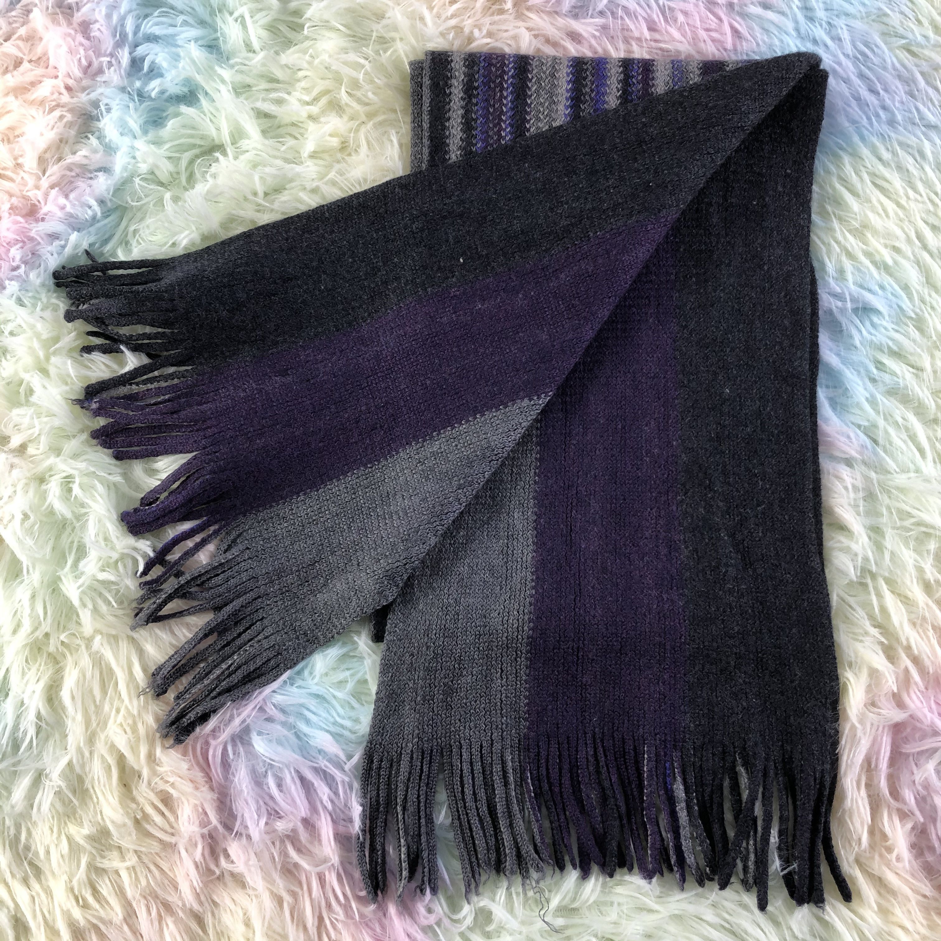 DKNY × Vintage DKNY Scarf / Muffler / Neckwear - KM319 Size ONE SIZE - 3 Thumbnail