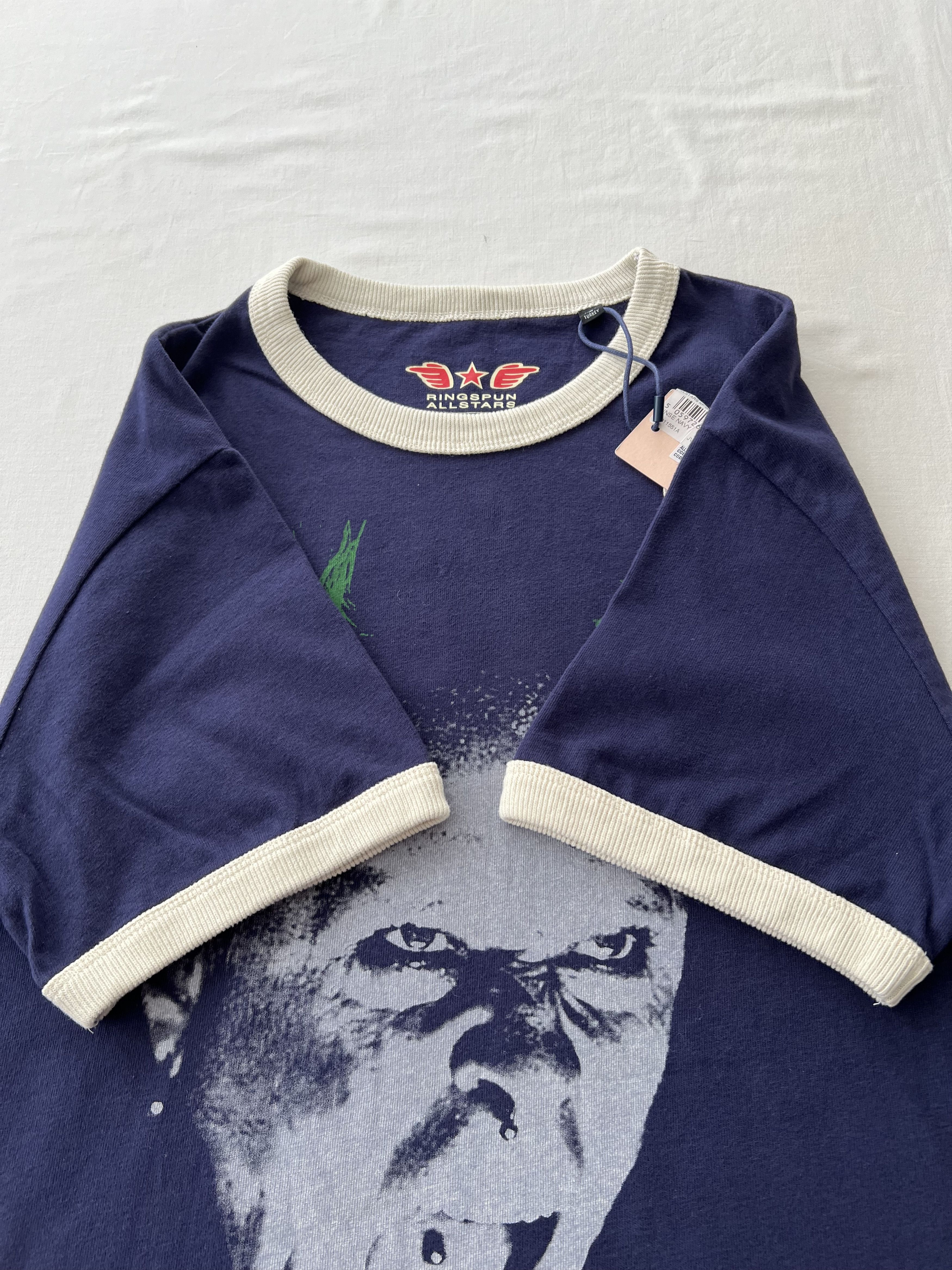 Band Tees Vintage Prodigy Keith Flint Ringspun Allstars Ringer T-shirt Size US M / EU 48-50 / 2 - 5 Thumbnail