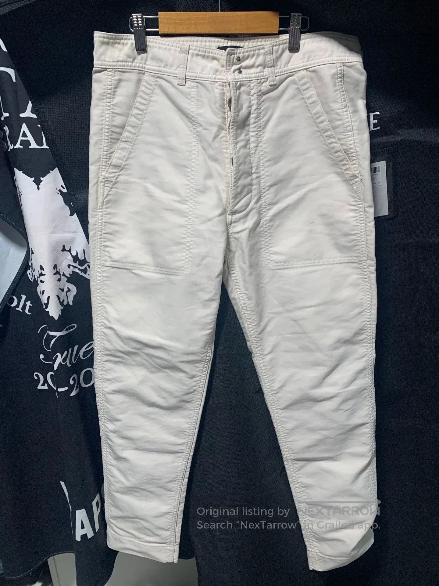 Tom Ford White Casual Pants with Pockets. Size US 30 / EU 46 - 1 Thumbnail