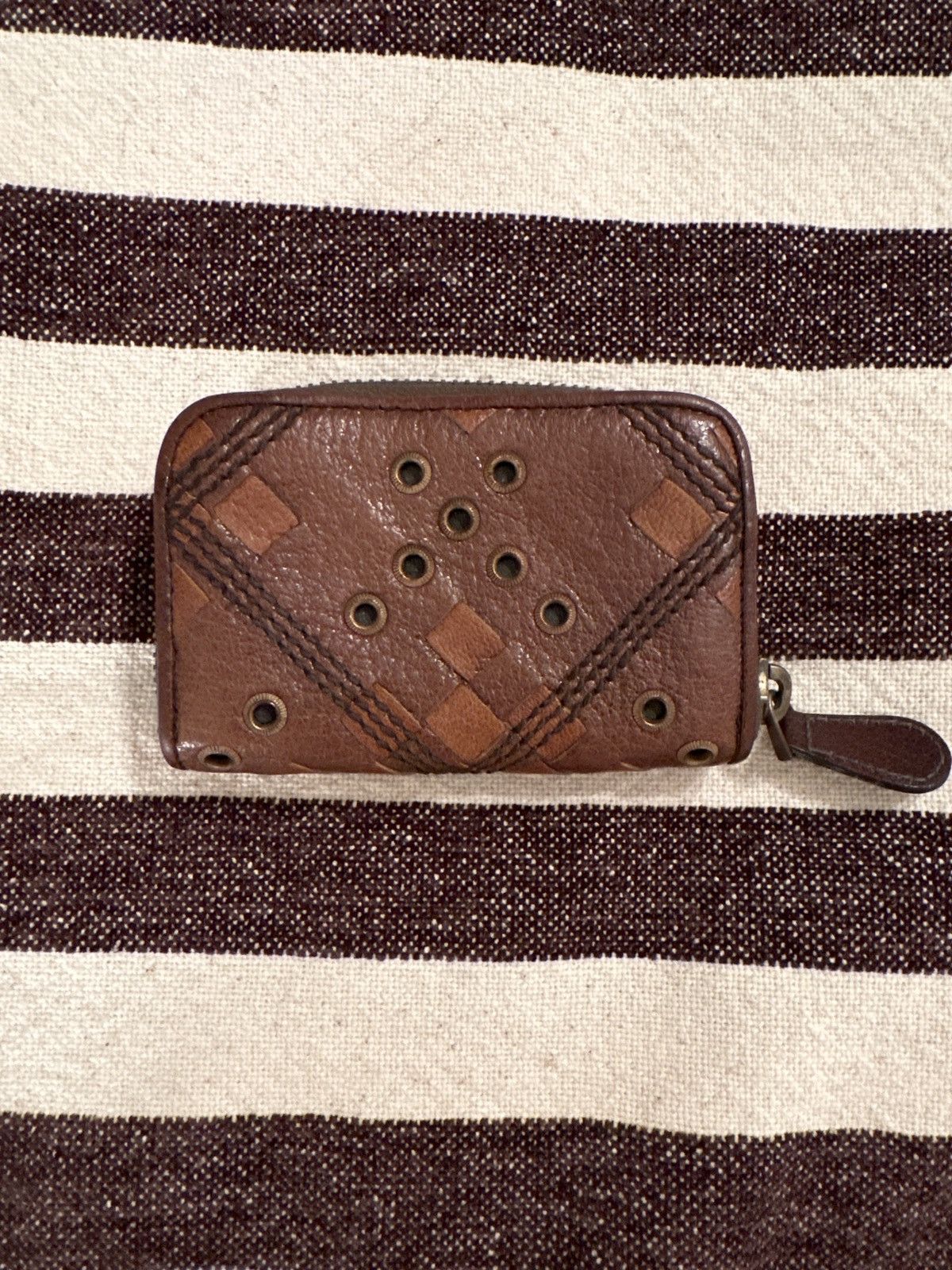 Bottega Veneta Vintage Bottega Venata Compact Wallet Size ONE SIZE - 1 Thumbnail