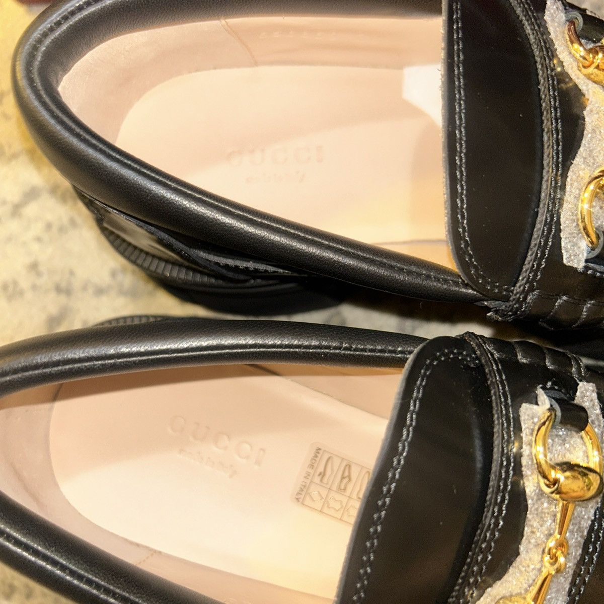 Gucci Gucci Horsebit Lug Sole Loafer Moccasin Leather Magnum Calf Size US 8 / IT 38 - 4 Thumbnail