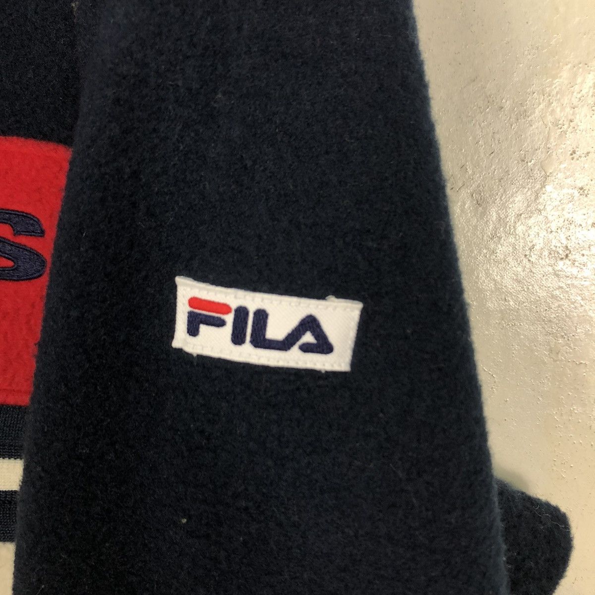 Japanese Brand × Vintage 🔥VINTAGE SWEATSHIRT PULL OVER FILA SPORTS BIG LOGO Size US S / EU 44-46 / 1 - 16 Thumbnail