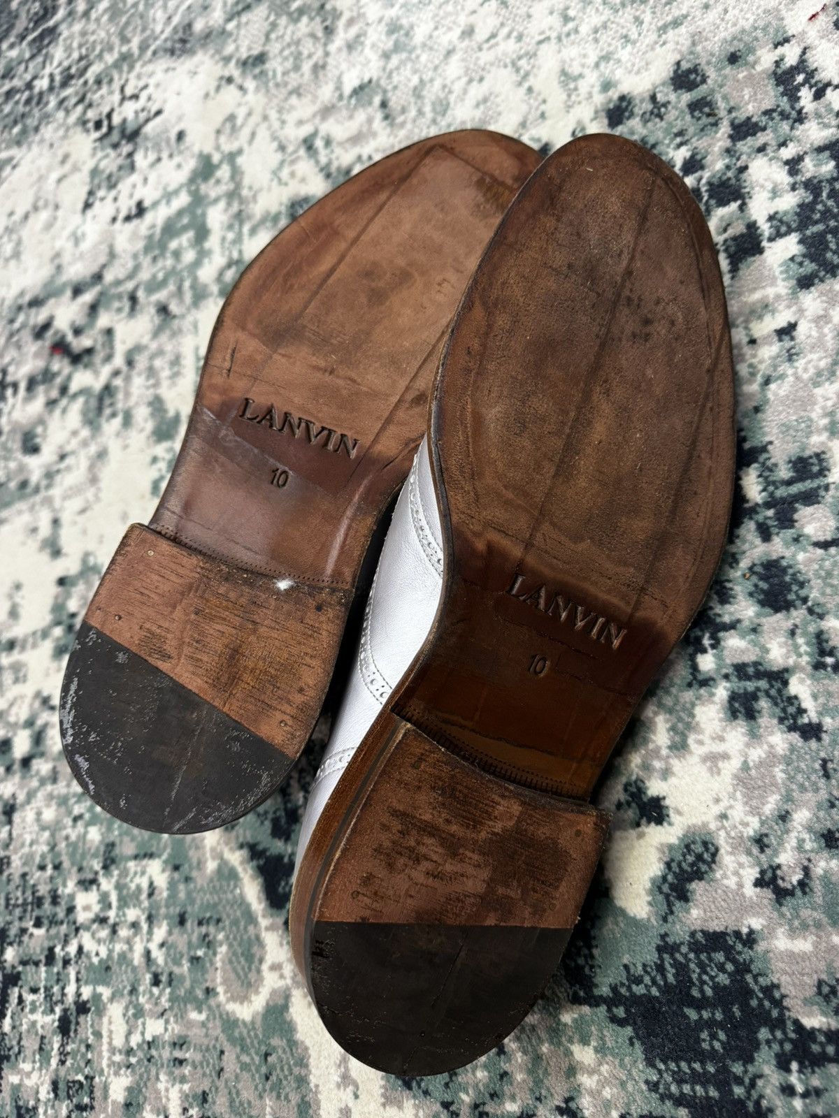 Lanvin LANVIN PLATFORM BROGUES PEATHER SHOES Size US 10 / EU 43 - 5 Thumbnail