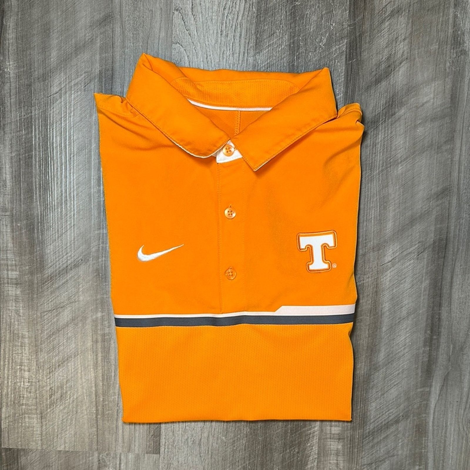 Nike Tennessee Volunteers Nike Dri Fit Mesh Polo - Small Size US S / EU 44-46 / 1 - 1 Thumbnail