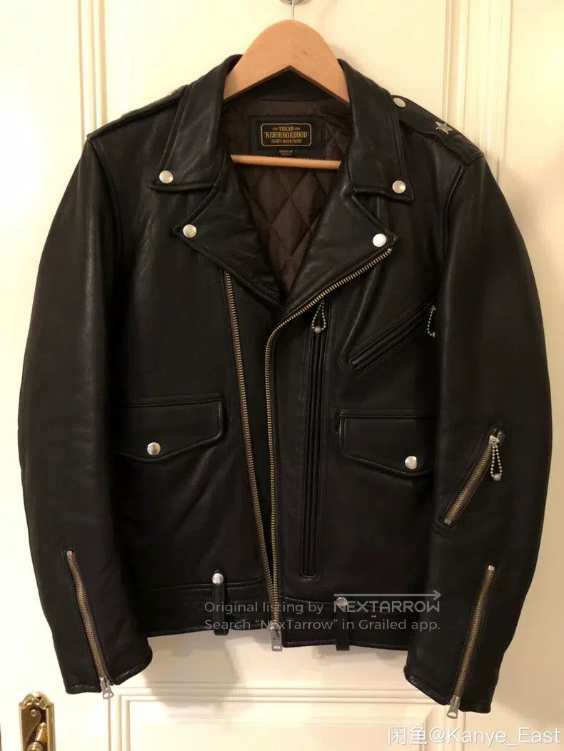 Neighborhood Neighborhood Leather Jacket Size US M / EU 48-50 / 2 - 2 Thumbnail