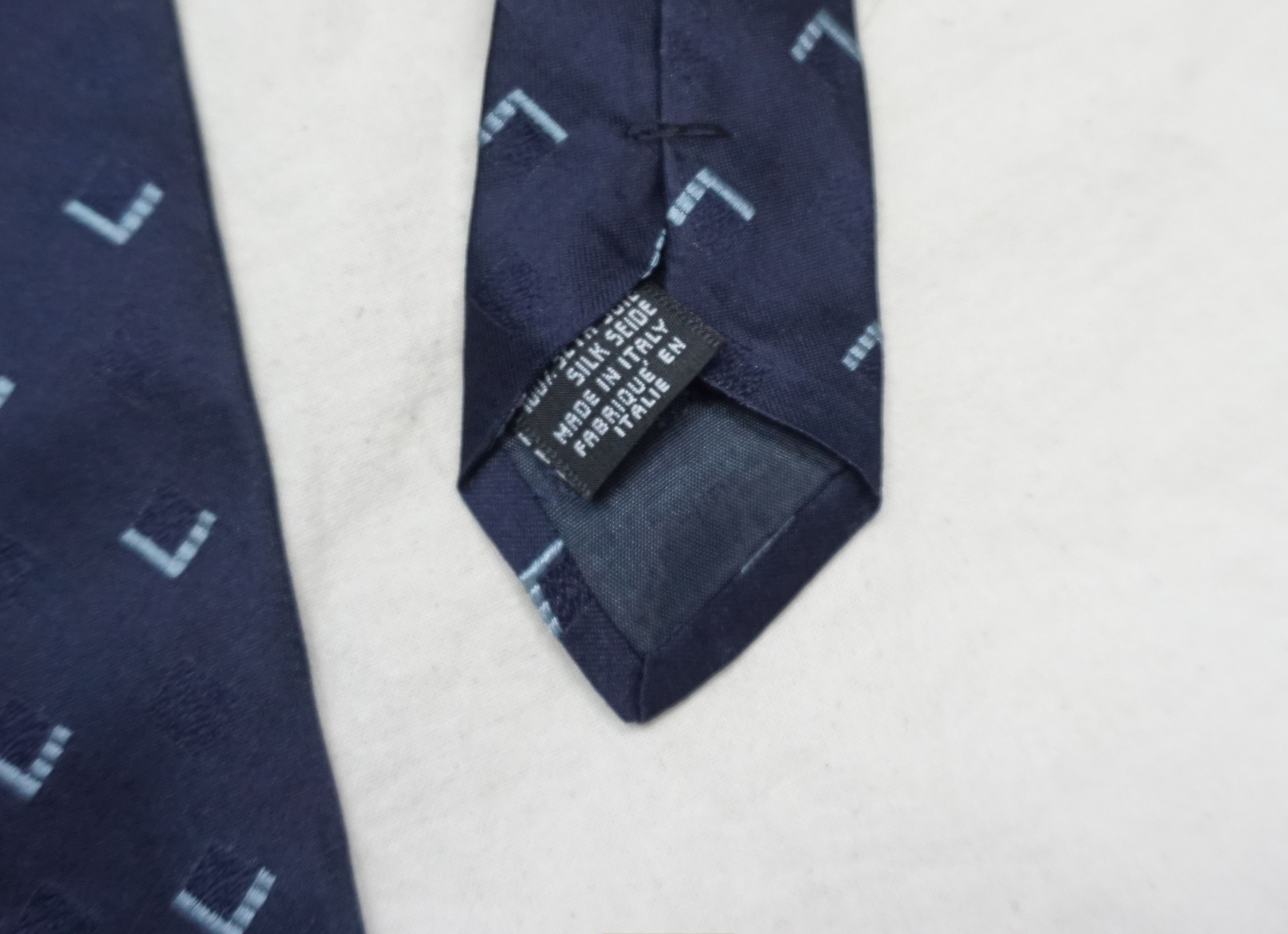 Giorgio Armani Giorgio Armani geometric pattern silk Necktie Size ONE SIZE - 3 Thumbnail