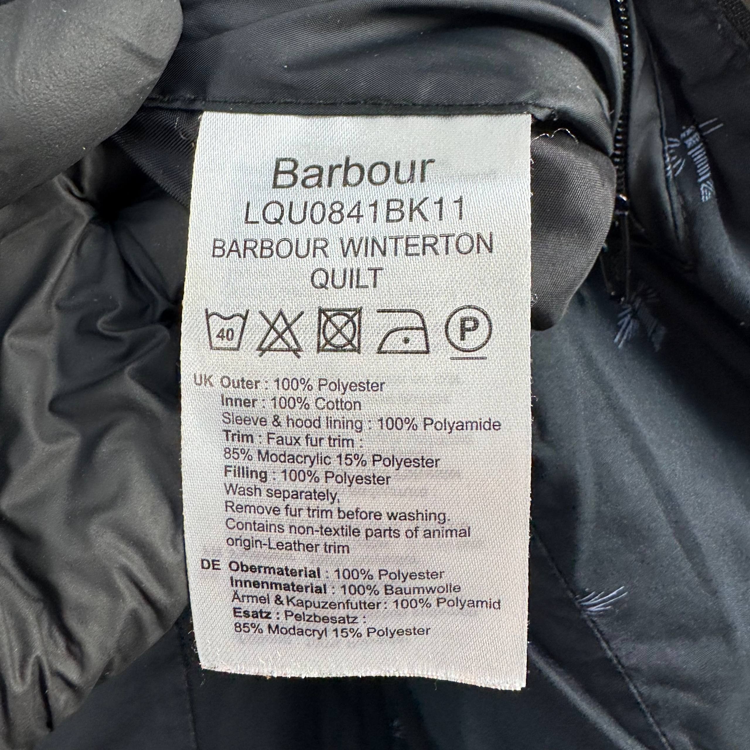 Barbour Barbour Beacon Quilted Hooded Coat Navy Womens Size S Size S / US 4 / IT 40 - 9 Thumbnail