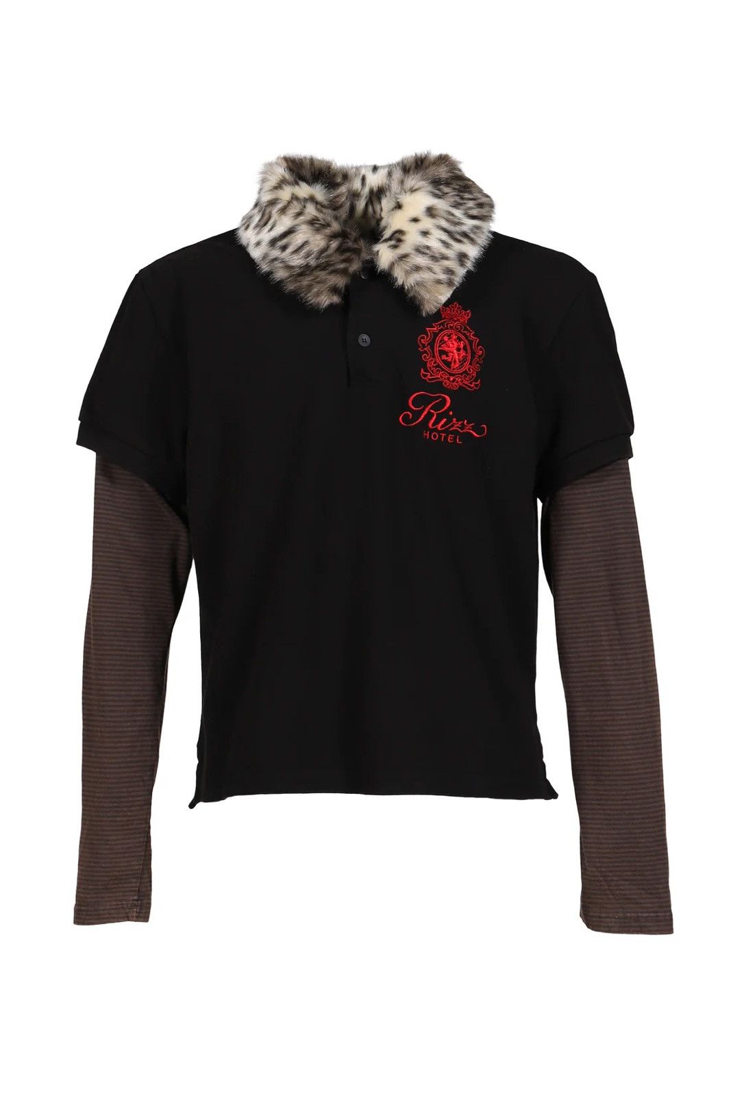 PROJECT G/R Protocol Index FUR COLLAR LAYERED POLO PROJECT GR size 1 Size US S / EU 44-46 / 1 - 1 Thumbnail
