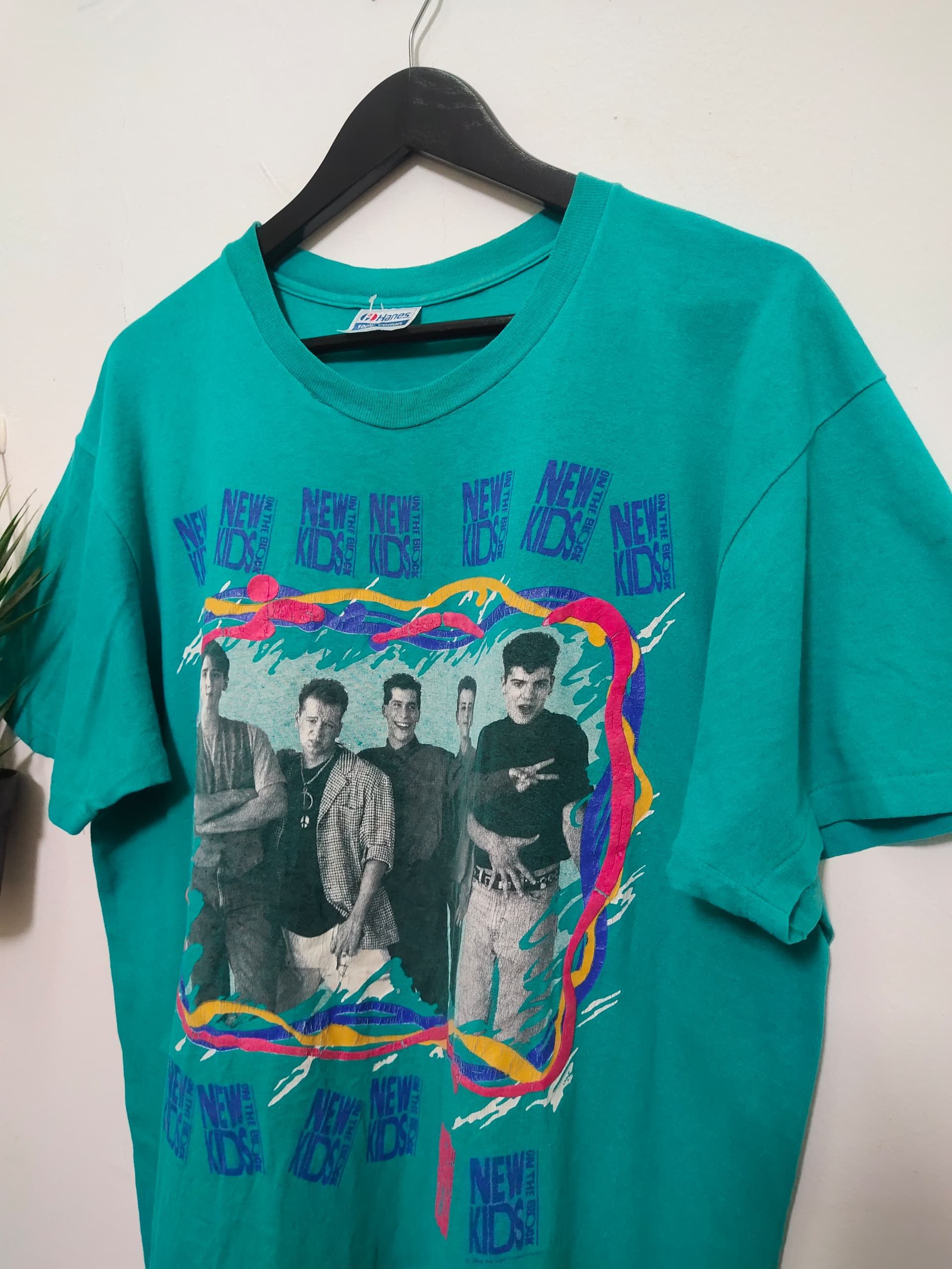 Band Tees Vintage 1989 New Kids On The Block band tshirt promo Size US XL / EU 56 / 4 - 3 Thumbnail