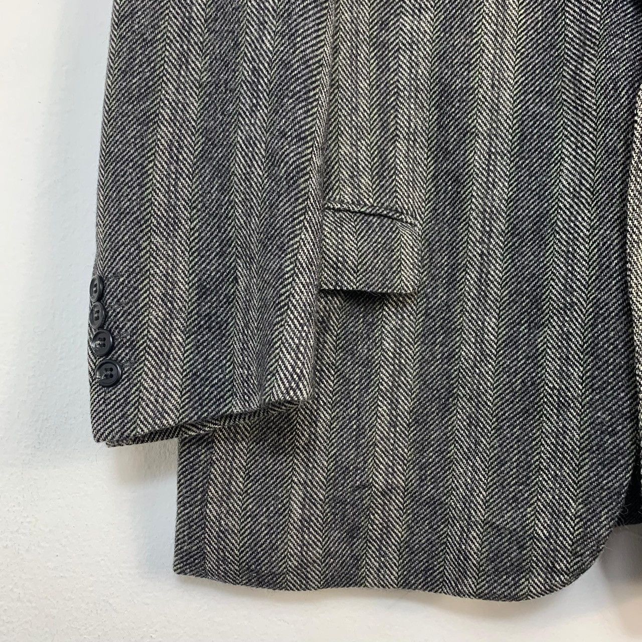 Givenchy 90s GIVENCHY STRIPED WOOL BLAZER Size 38S - 9 Thumbnail