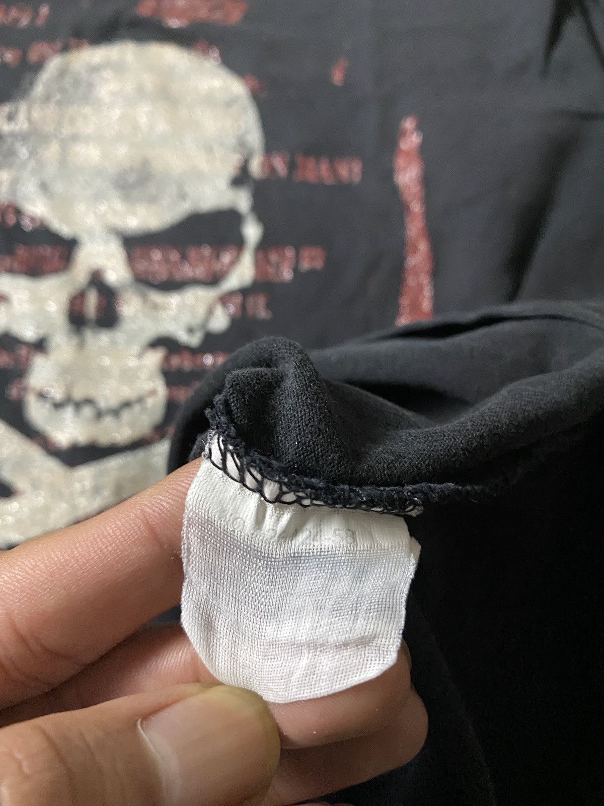 If Six Was Nine 2000's TVW Skull Longsleeve Size US M / EU 48-50 / 2 - 10 Thumbnail