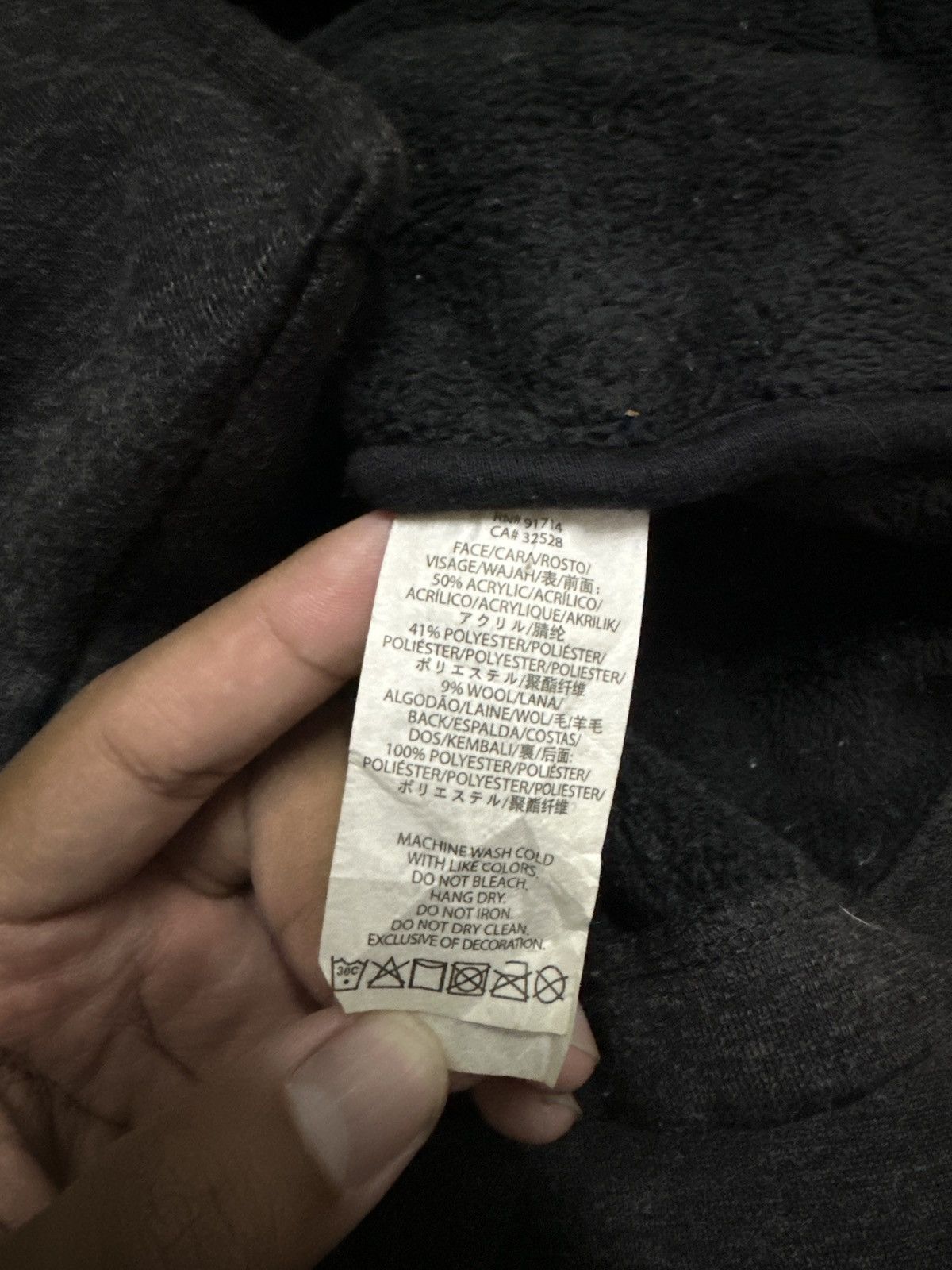 Armani Exchange Armani Exchange Fleece Lined Wool Double Breasted Jacket Size US M / EU 48-50 / 2 - 11 Thumbnail
