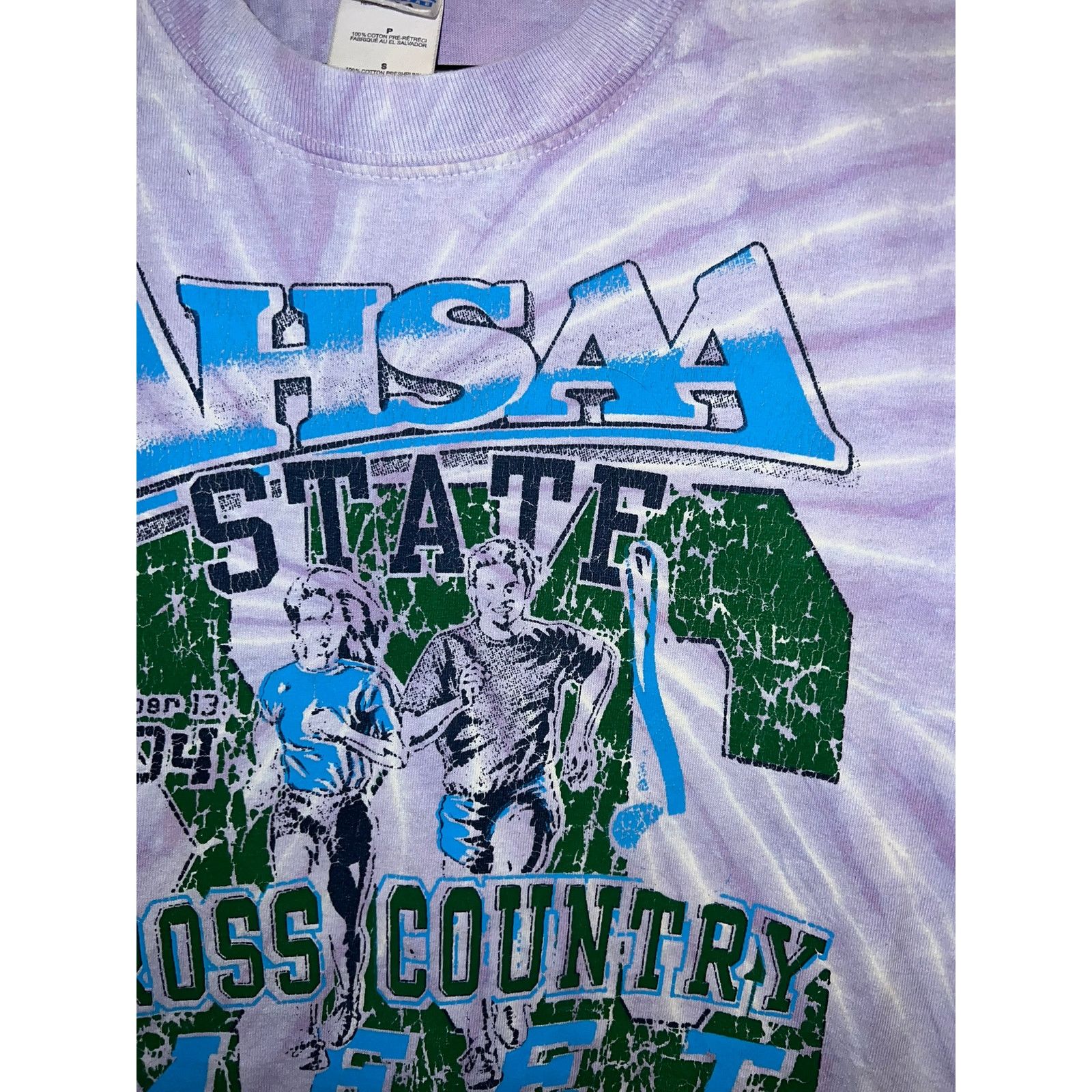 Gildan Vintage Cross Country Long Sleeve Shirt State 2004 S Small Size US S / EU 44-46 / 1 - 3 Thumbnail