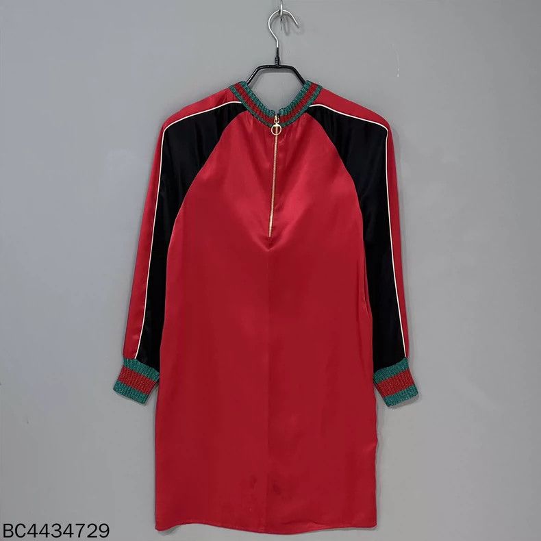 Gucci Gucci Classic logo red and green striped dress 2503-Nextarr Size XS / US 0-2 / IT 36-38 - 2 Thumbnail