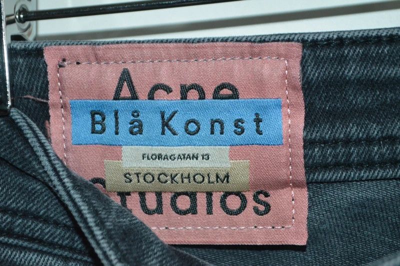 Acne Studios ACNE studios x Bla Konst slim skinny jeans XS/S Size 28" / US 6 / IT 42 - 3 Thumbnail
