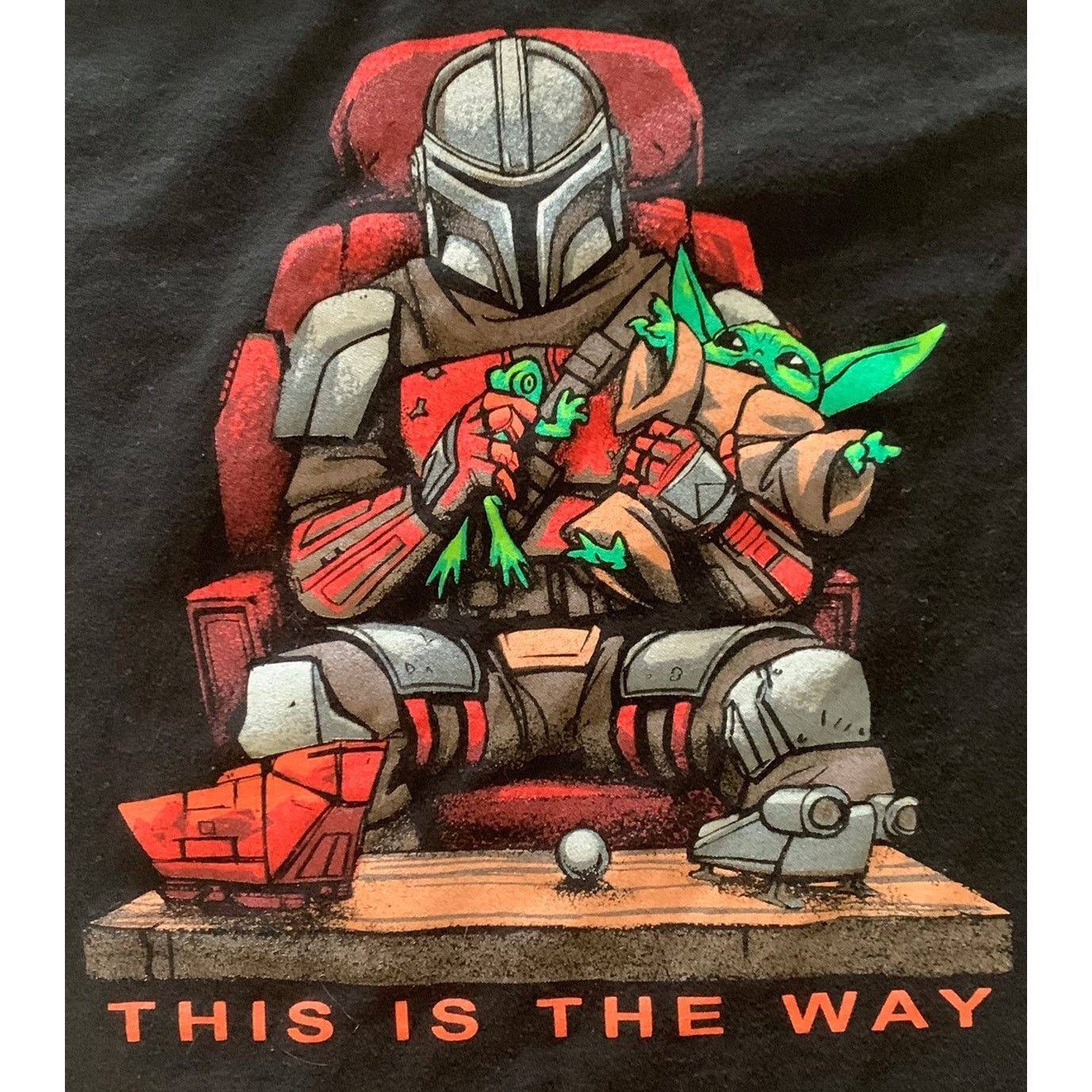 Star Wars Star Wars Mandalorian and Grogu - This is the Way Size US S / EU 44-46 / 1 - 2 Thumbnail